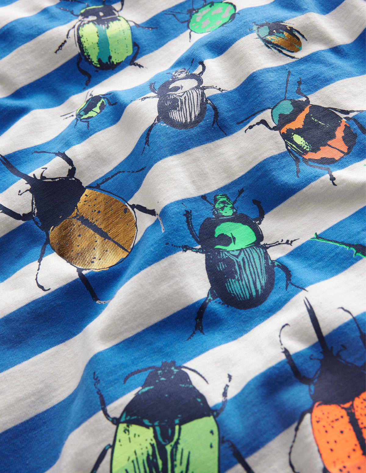 Photographic T-shirt-Blue Bug T-Shirt - Image 3