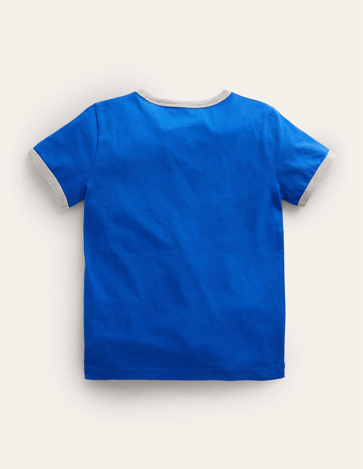 T-shirt à motif transport métallisé-Bétonnière bleu azurant - Image 2