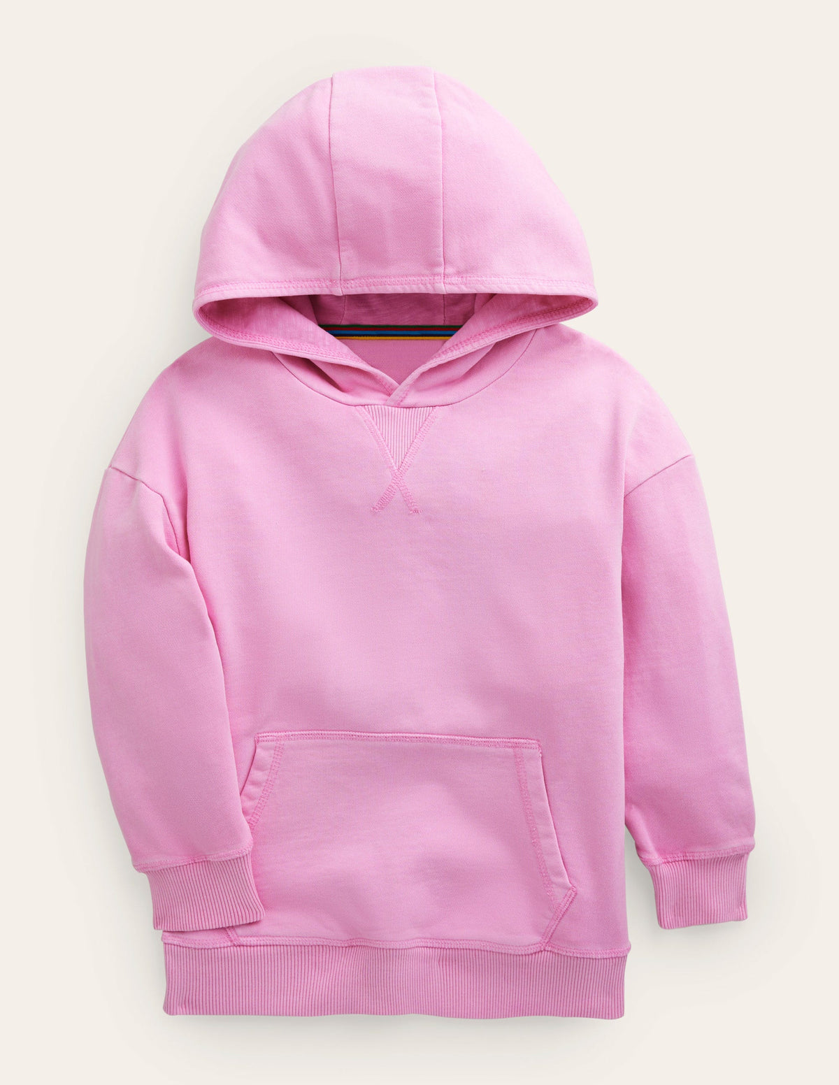 Sweat à capuche teint en pièce-Mousseline lilas - Image 1
