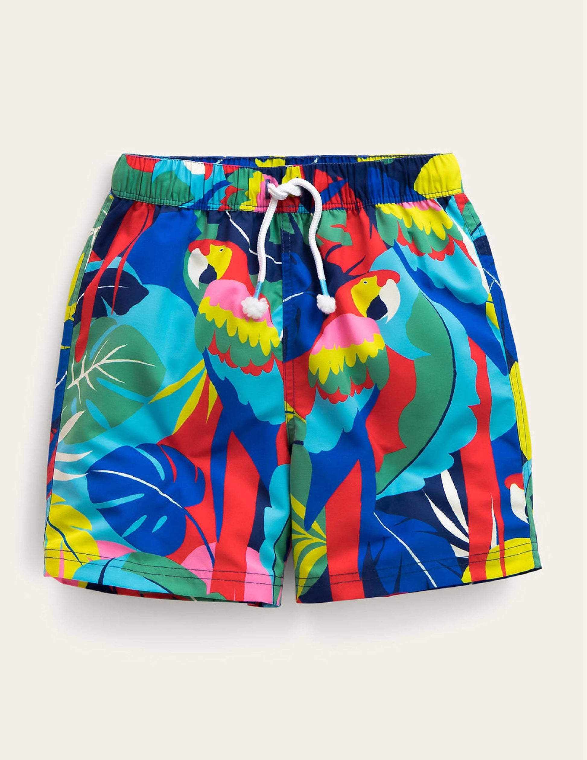 Badeshorts-Bunt, Papagei-1