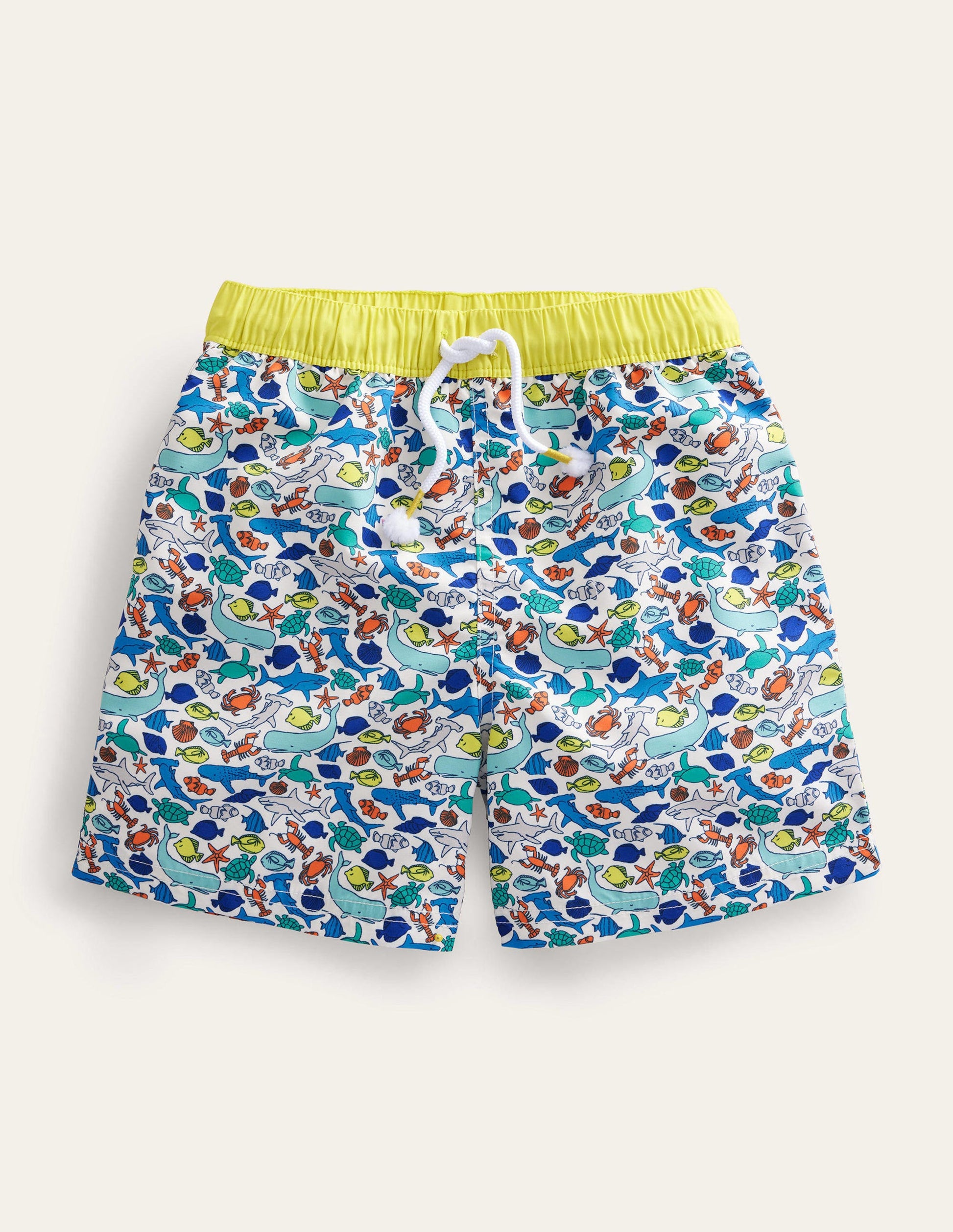 Badeshorts-Bunt, Meerestiere-1