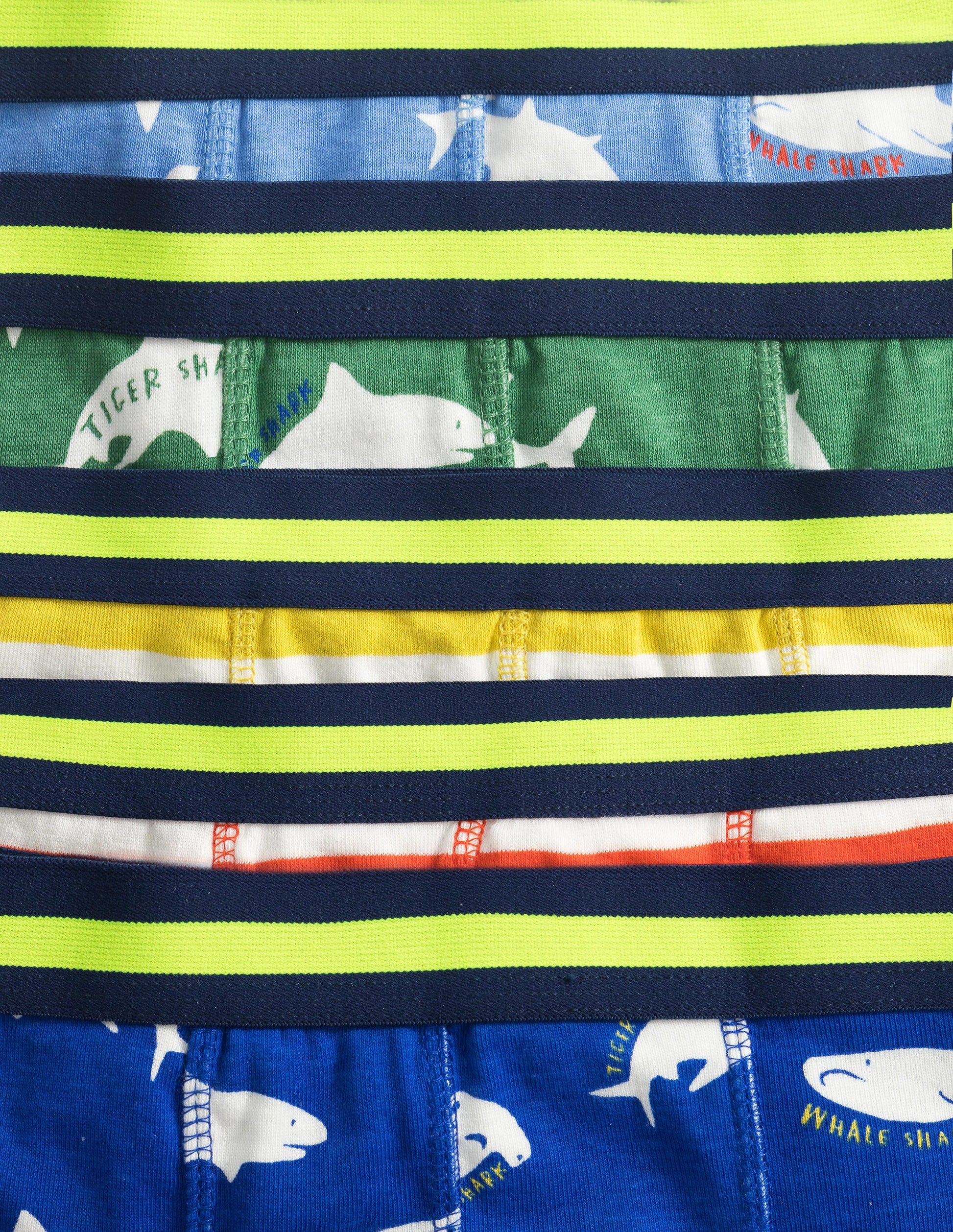 5 boxers-Requin multi-3