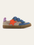 Baskets basses en cuir (garçon)-Multi