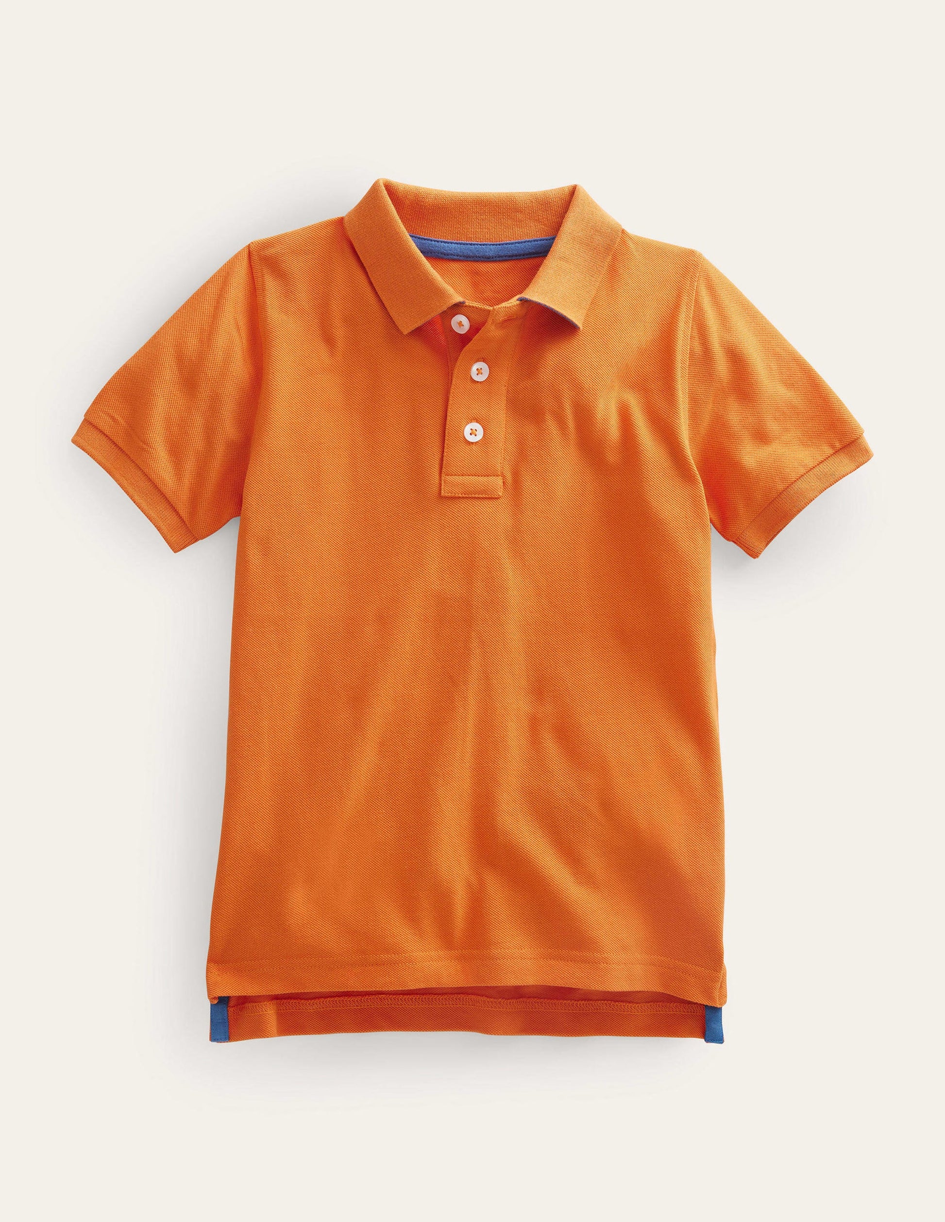 Polo en piqué-Opale de feu-1