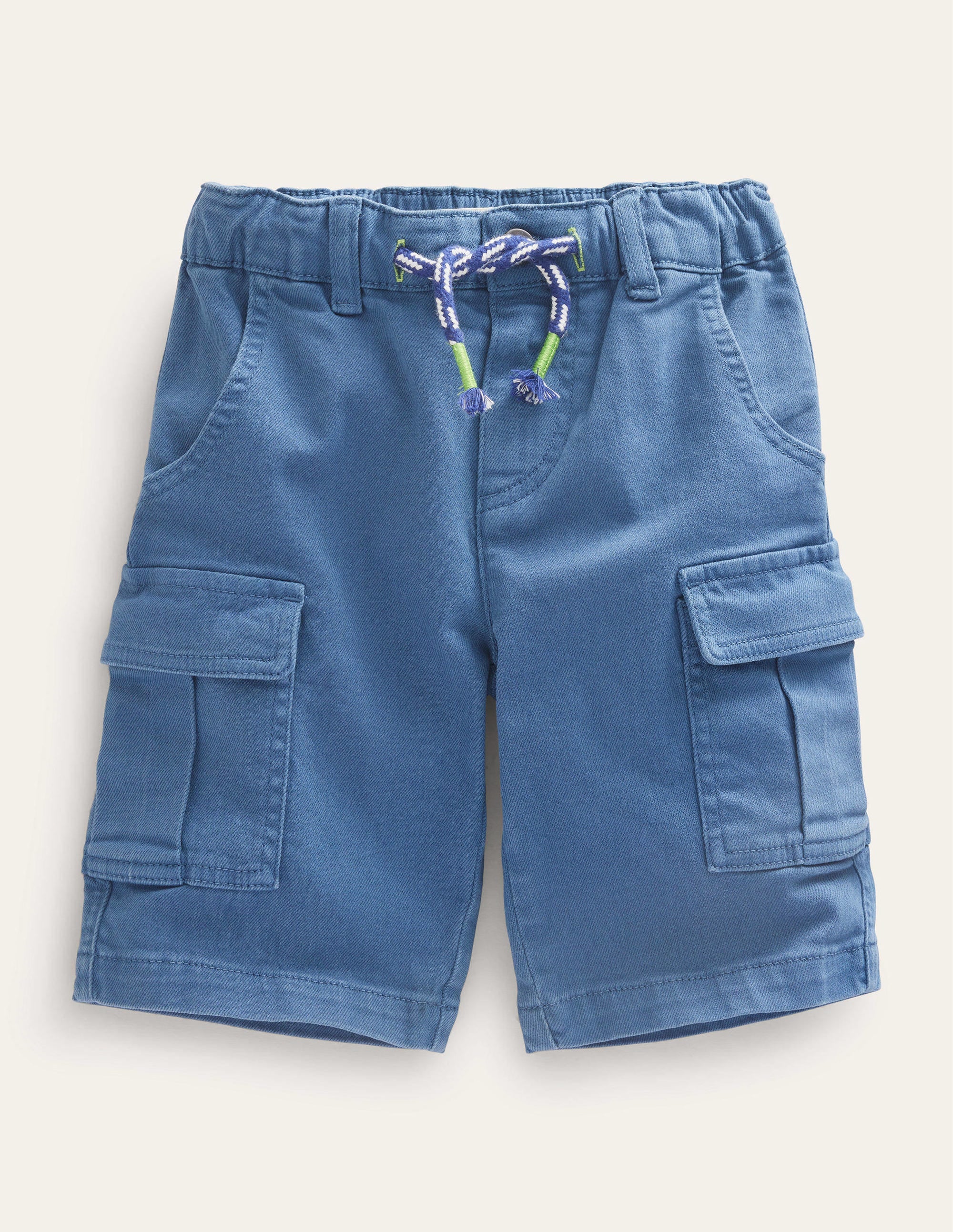 Stückgefärbte Cargoshorts-Roboterblau - Image 1