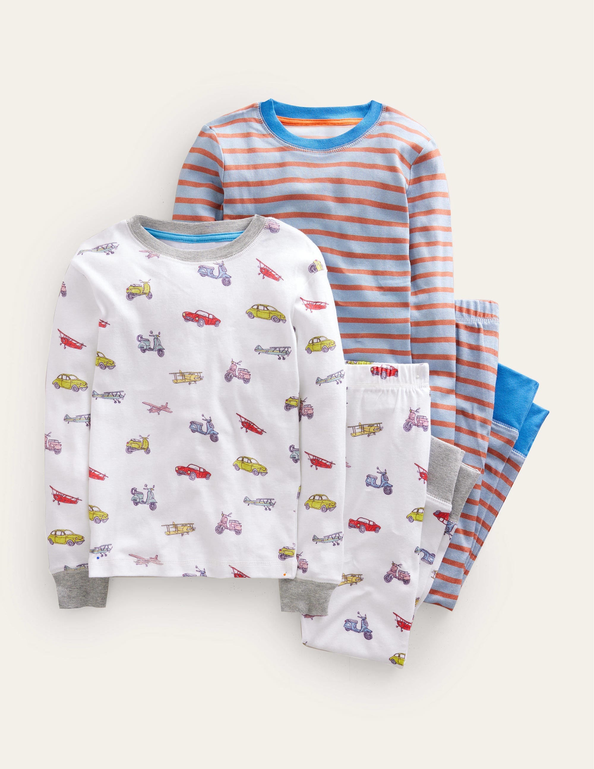 2 pyjamas longs douillets-Véhicules - Image 1