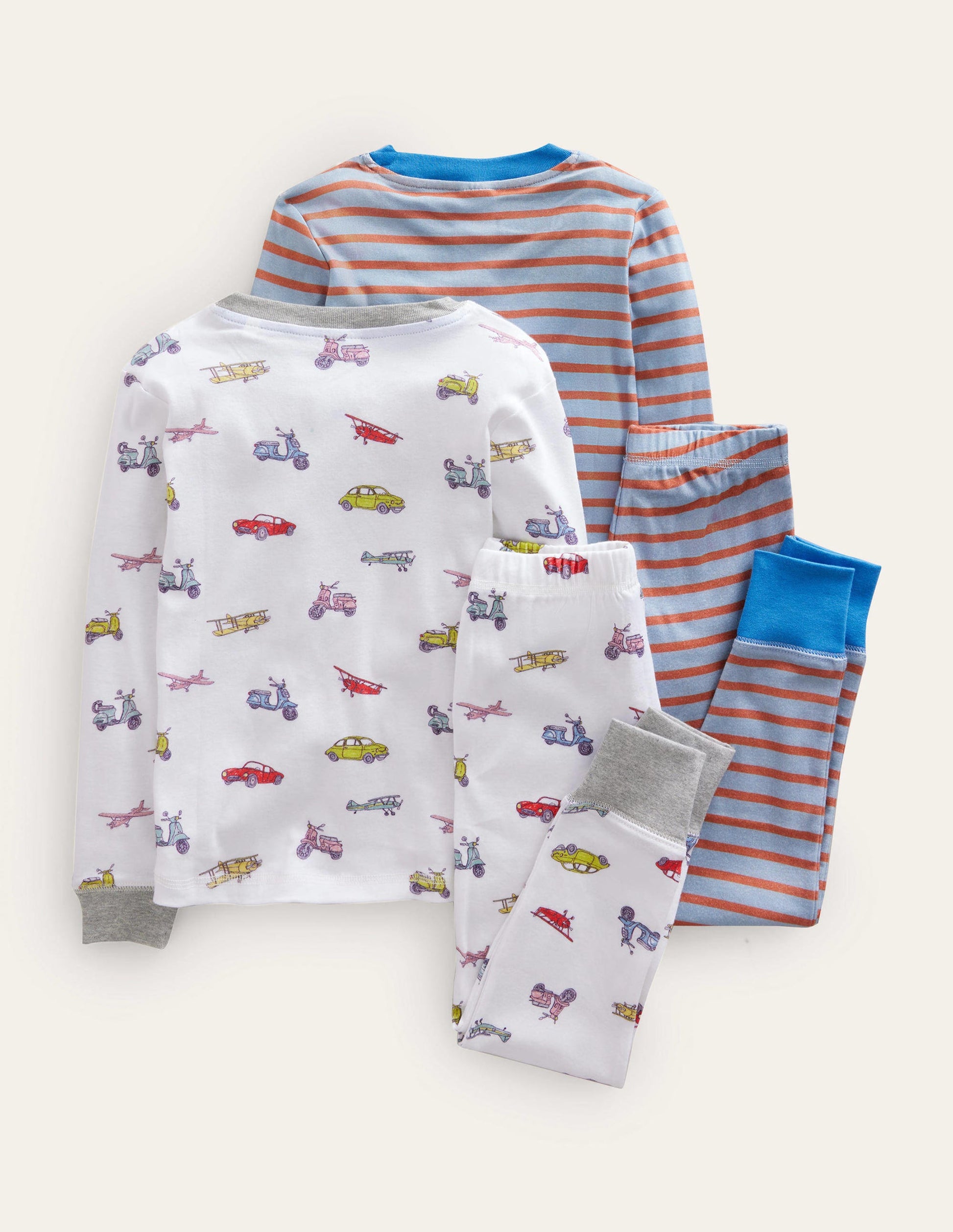 2 pyjamas longs douillets-Véhicules-2