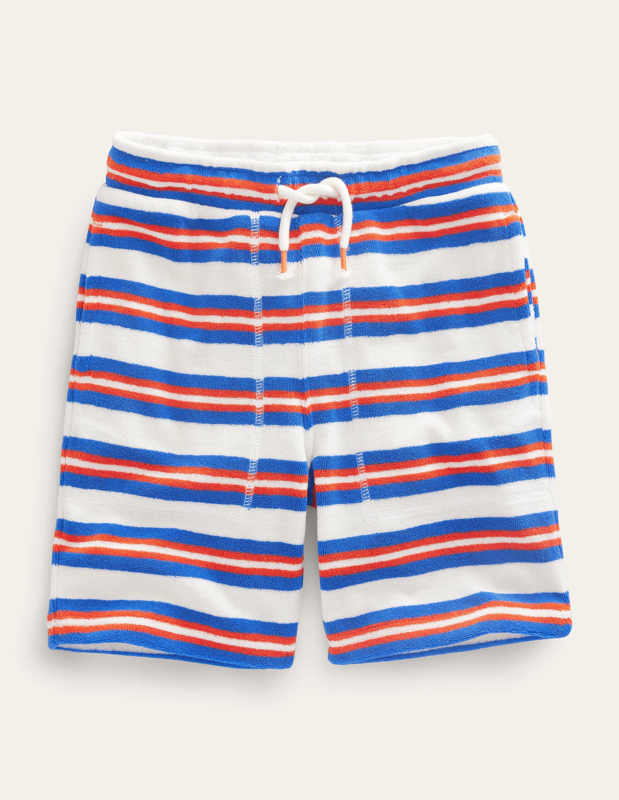Frottee-Sweatshorts-Blau/Bunt - Image 1