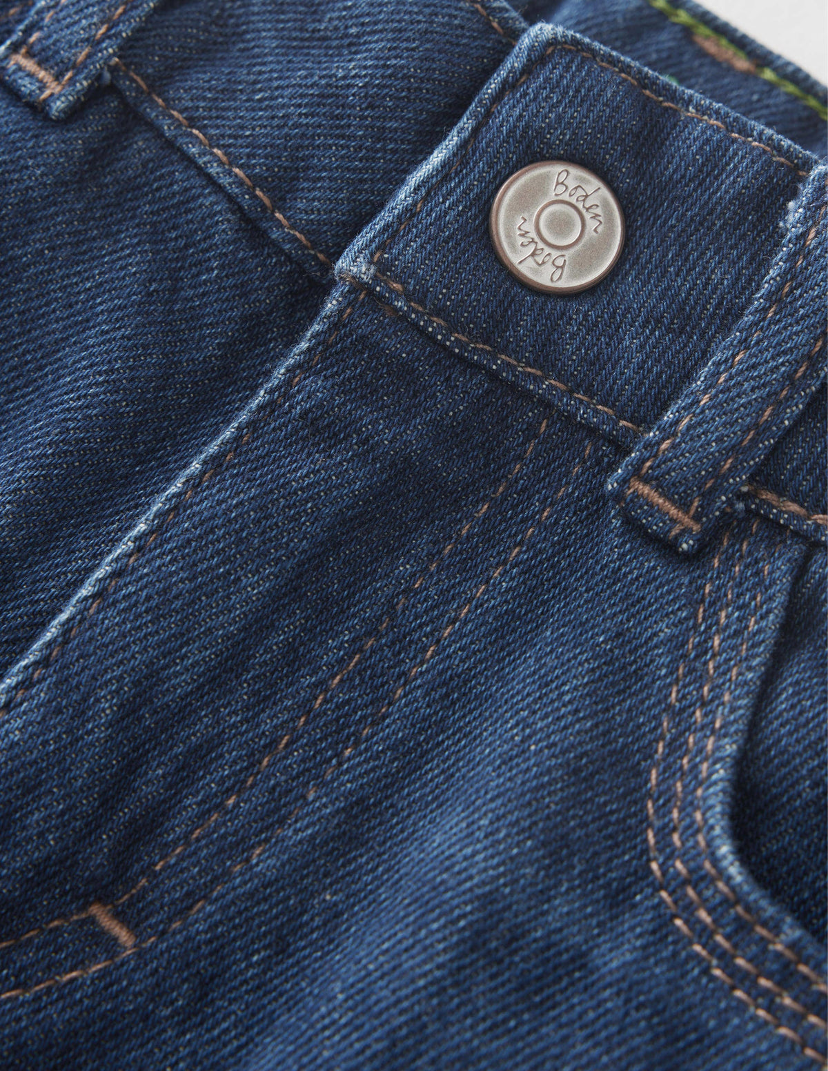 Short décontracté en jean-Vintage foncé - Image 3