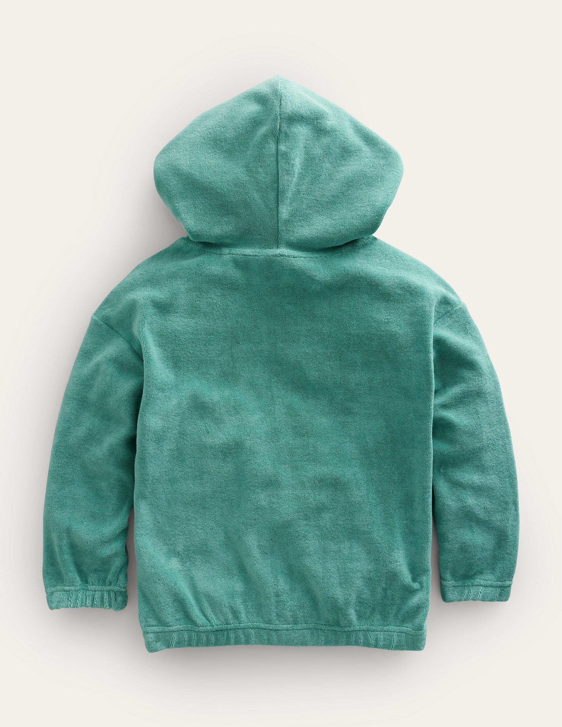 Towelling Hoodie-Cove Blue-2