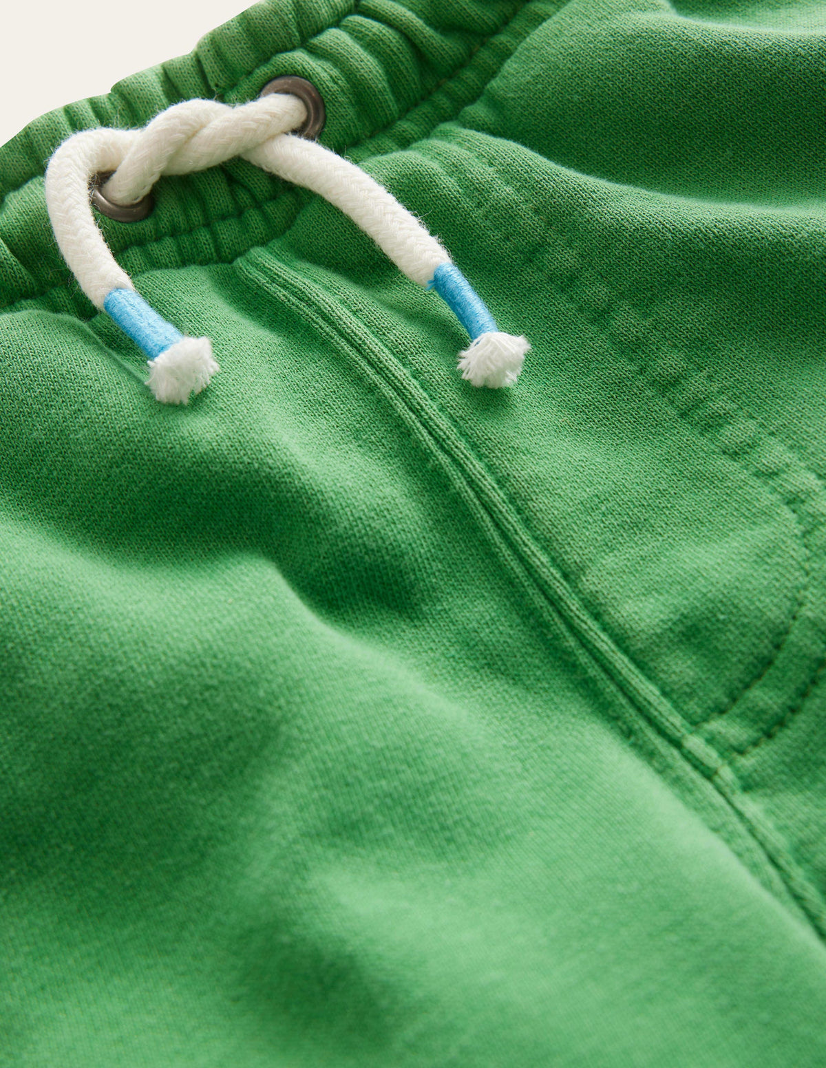 Short teint en pièce-Vert herbe profond-3