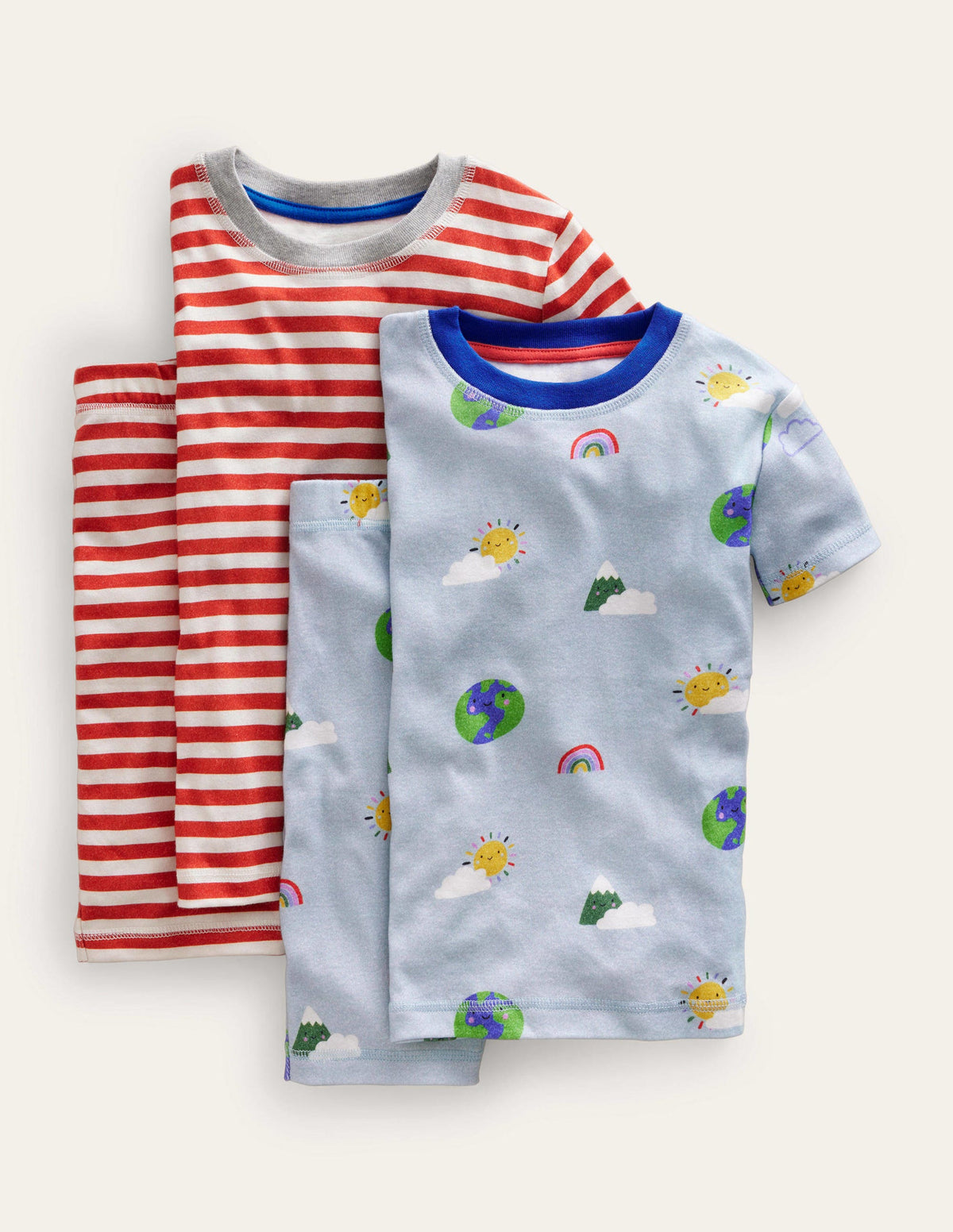 2 pyjamas courts douillets-Météo-1