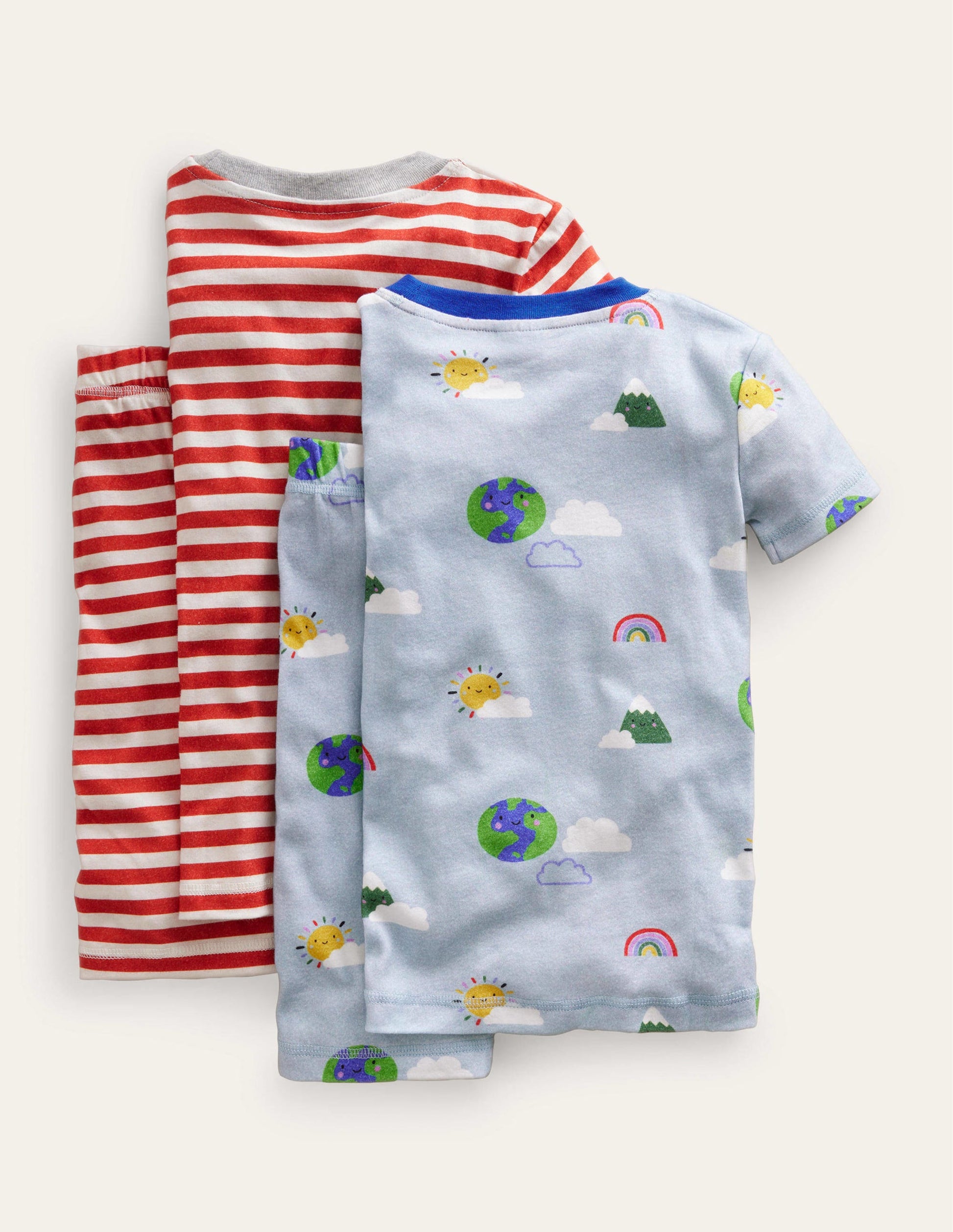 2 pyjamas courts douillets-Météo-2