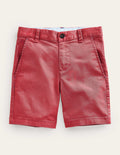 Short chino classique-Tomate cerise délavé