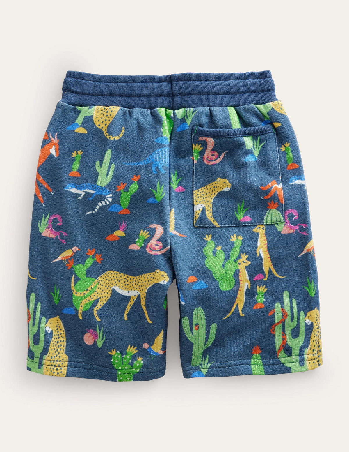 Gemusterte Jerseyshorts-Bunt, Tiere-2