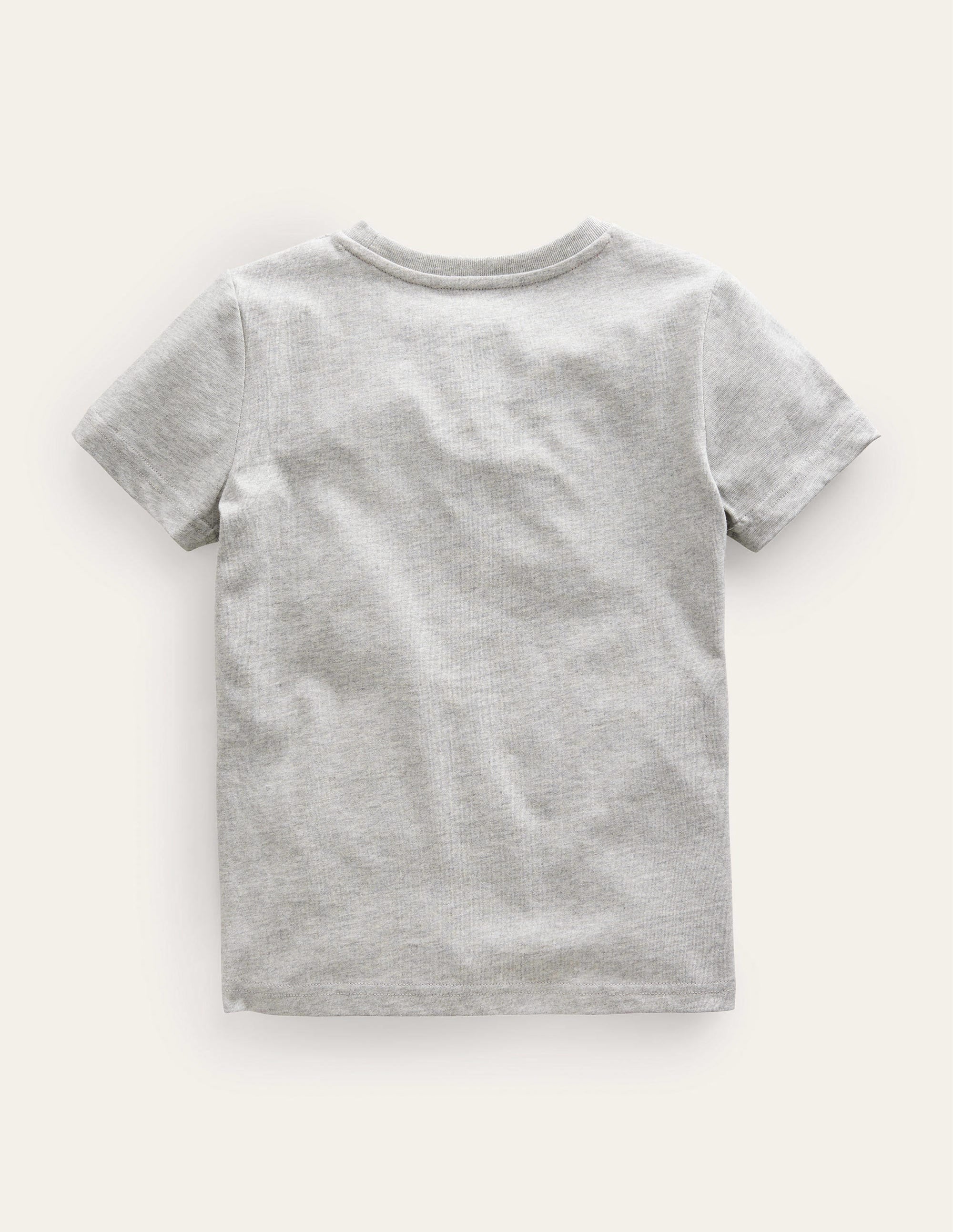 Novelty T-shirt-Grey Marl Dog - Image 2