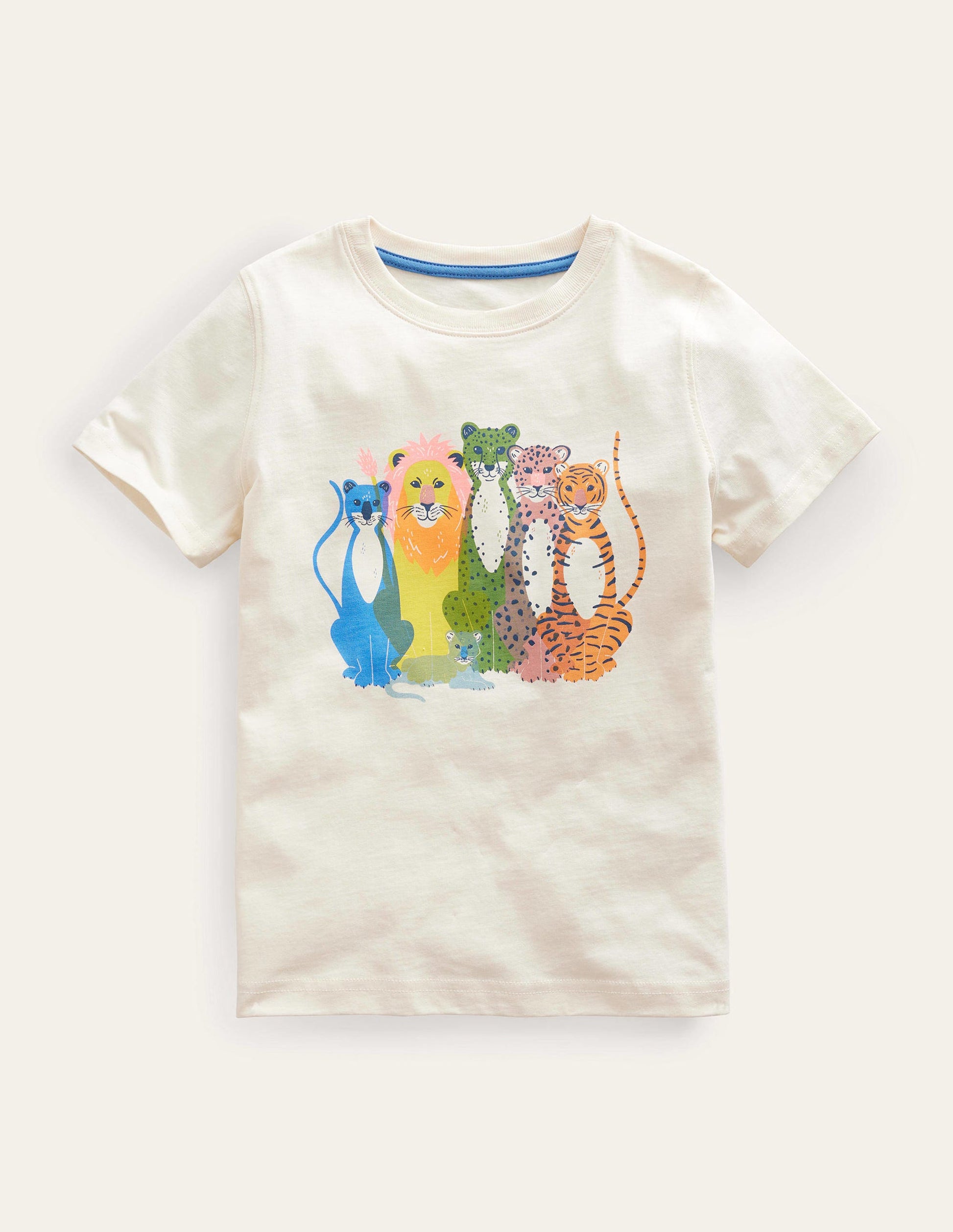 Graphic-Print Cotton T-Shirt-Vanilla Pod Cats-1