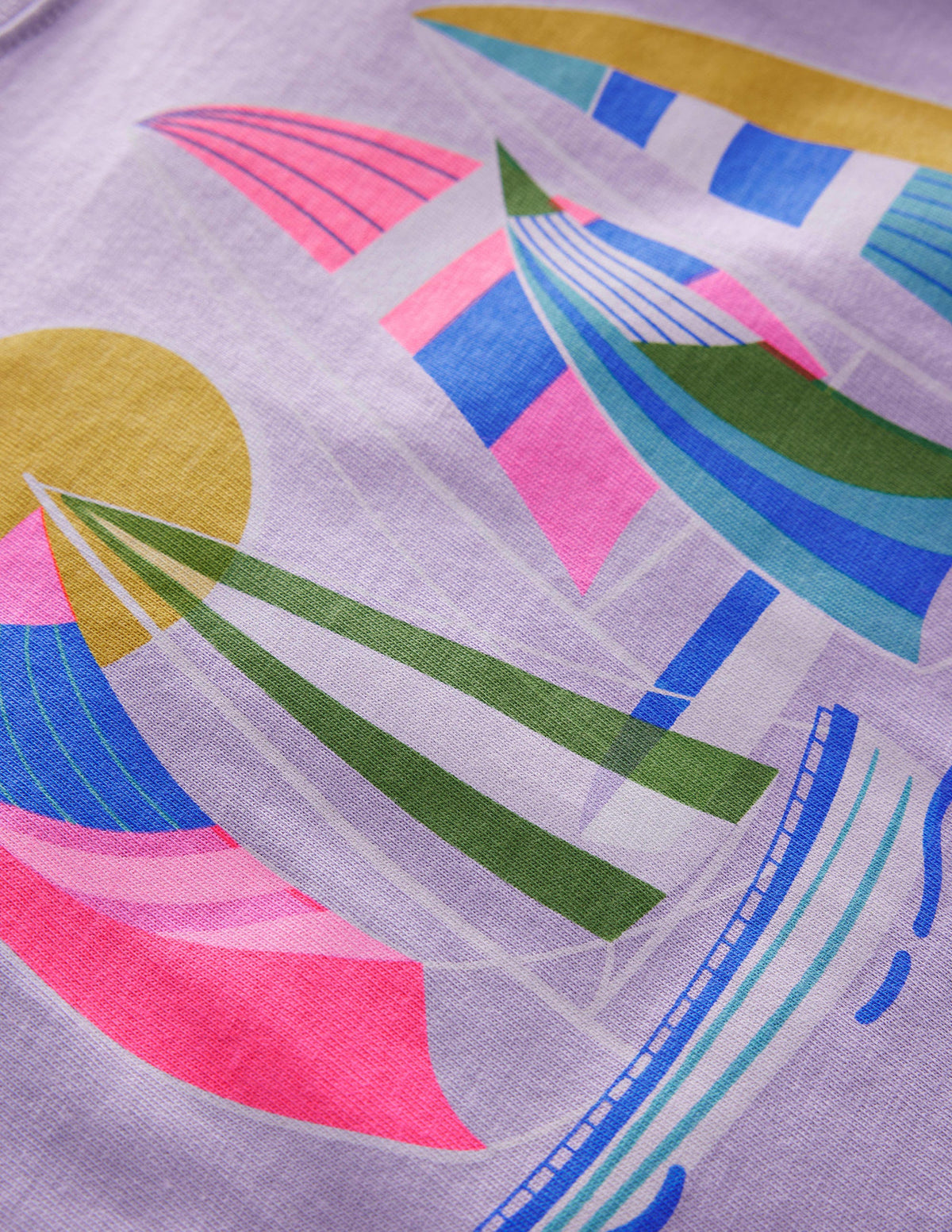 T-Shirt mit Grafik-Nebliges Lavendellila-3