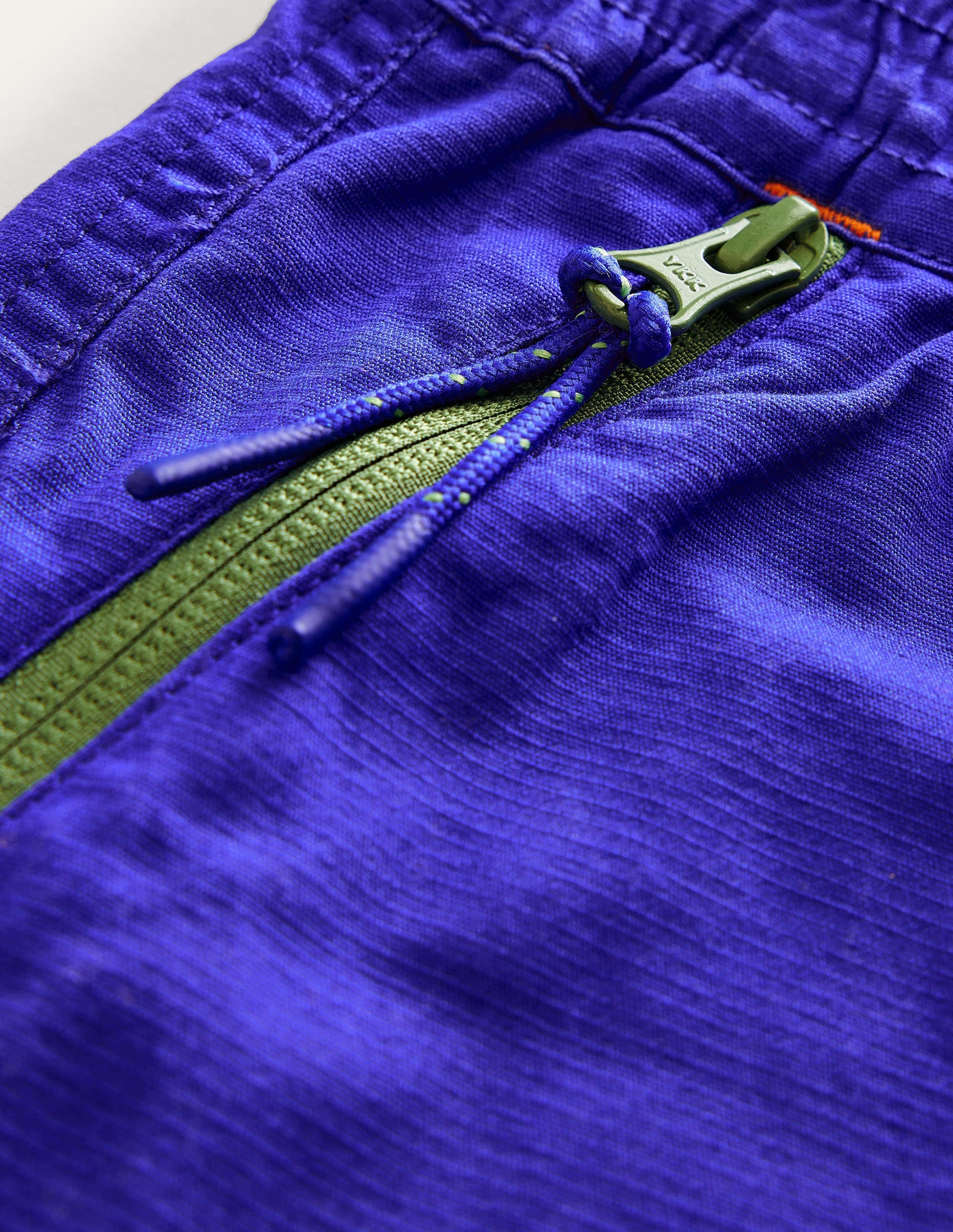 Short utilitaire en coton ripstop-Bleu azurant - Image 3