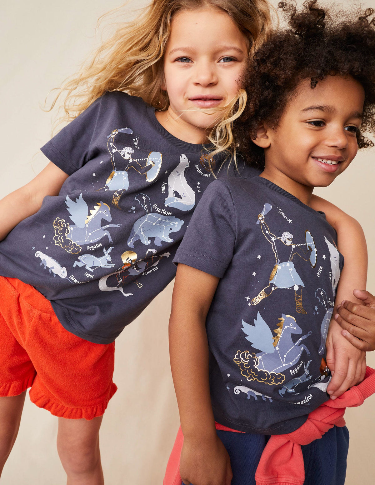 T-Shirt mit Astrologiemotiv-Antrazit, Astrologie - Image 4