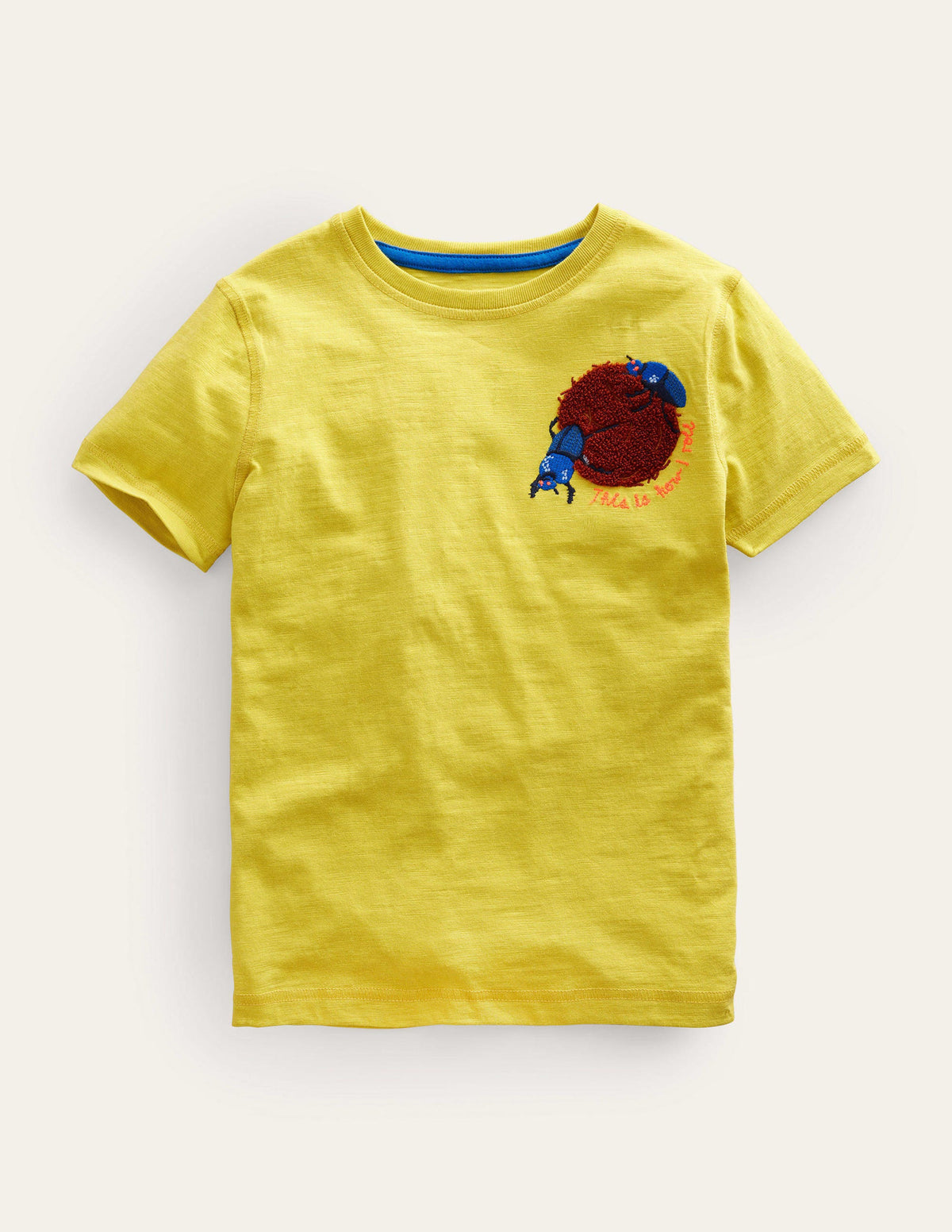 Boucle Print Logo T-Shirt-Gooseberry - Image 1
