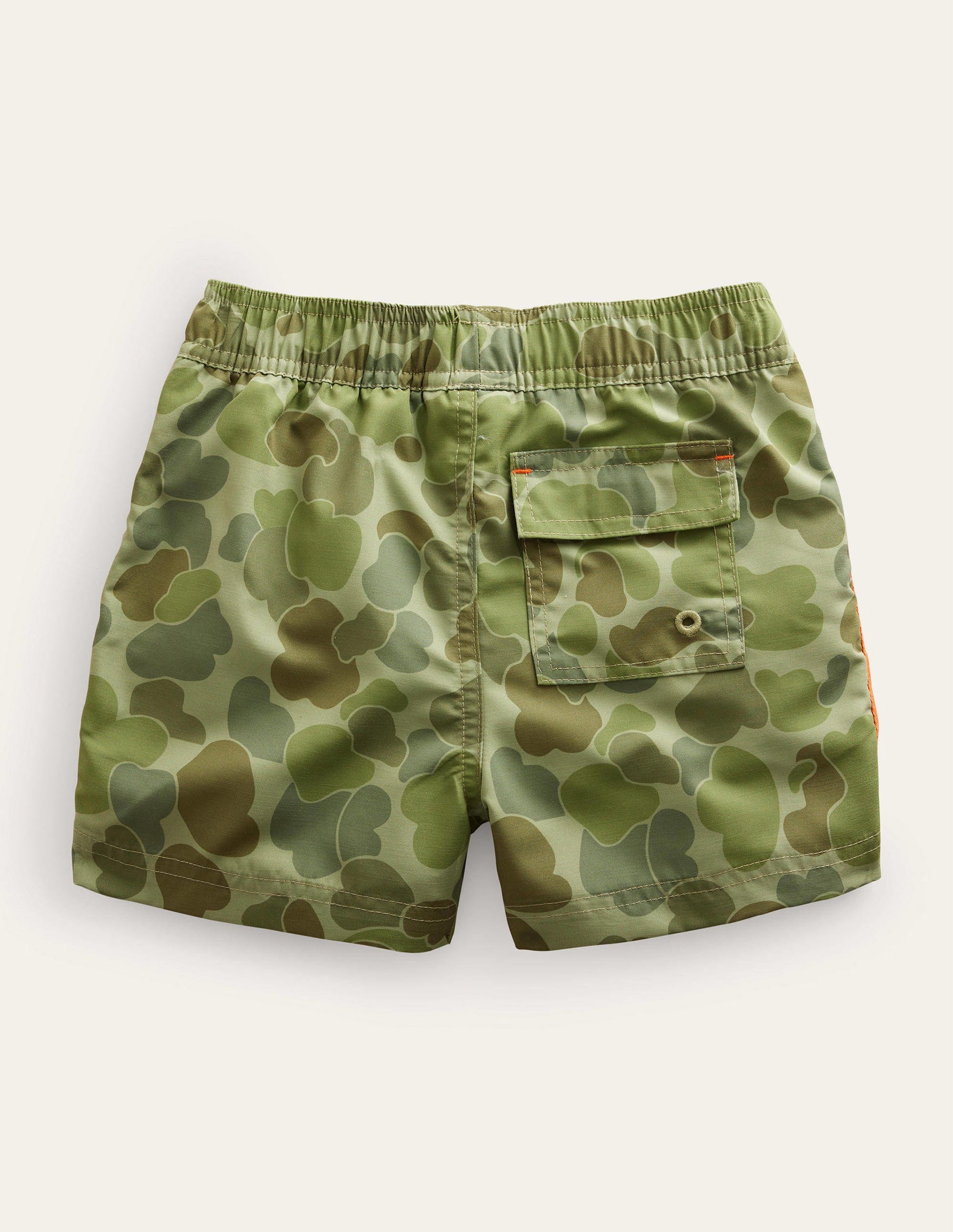 Sporty Stripe Short-Green Bubble Camo-2