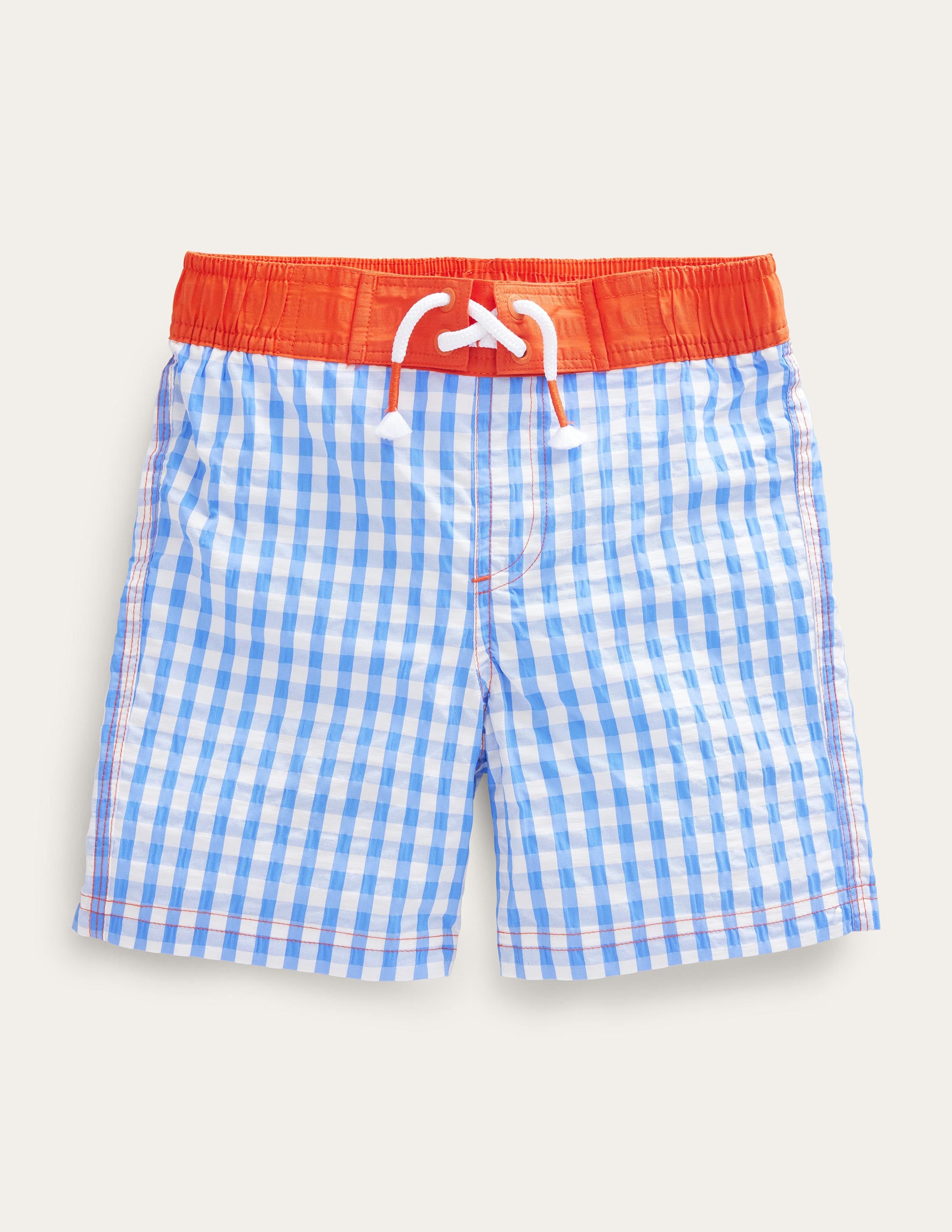 Bermudas mit Vichykaros-Blau, Vichykaros - Image 1