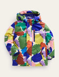 Wasserdichte Allwetterjacke-Farbkleckse