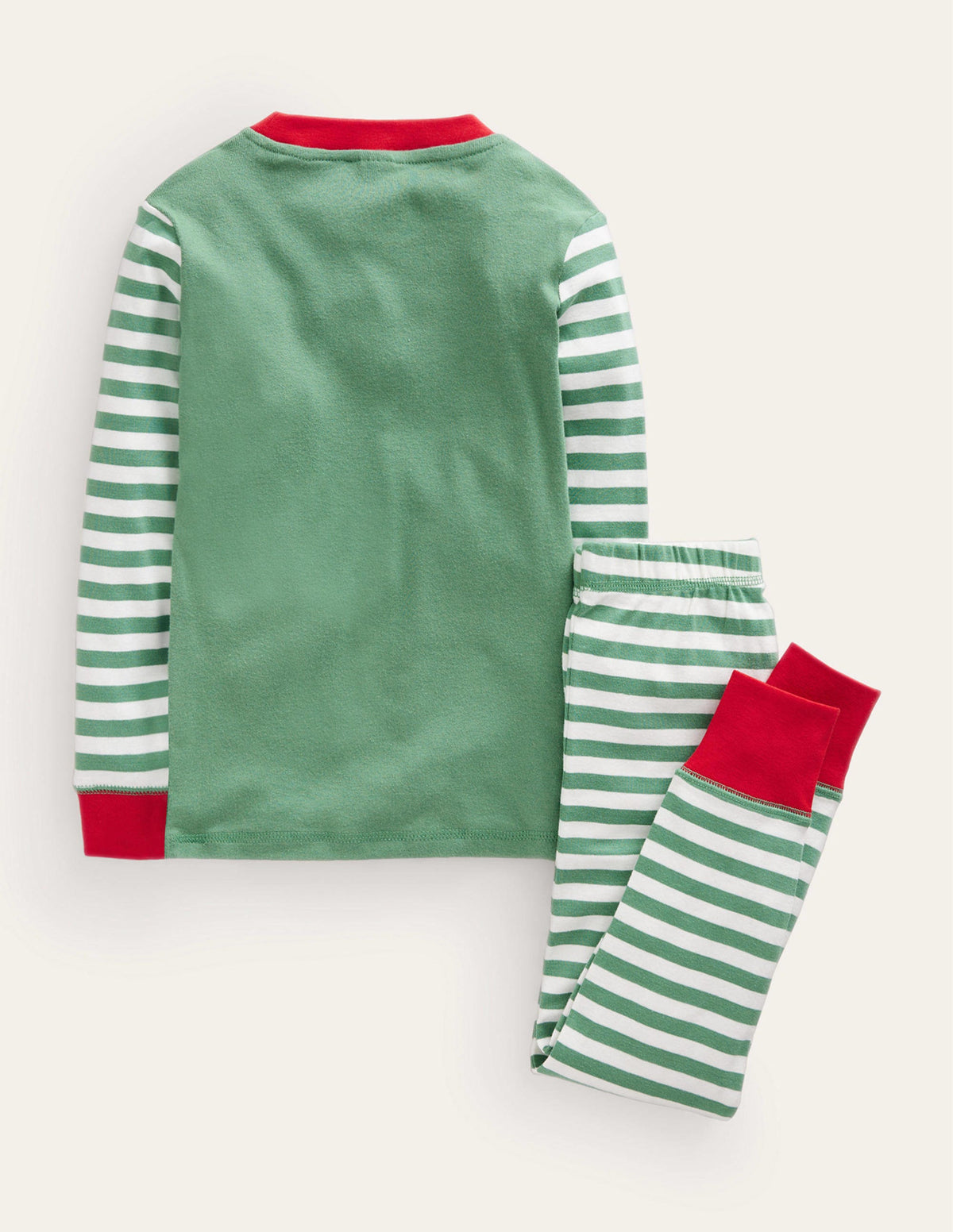Pyjama long douillet-Lutin vert-2