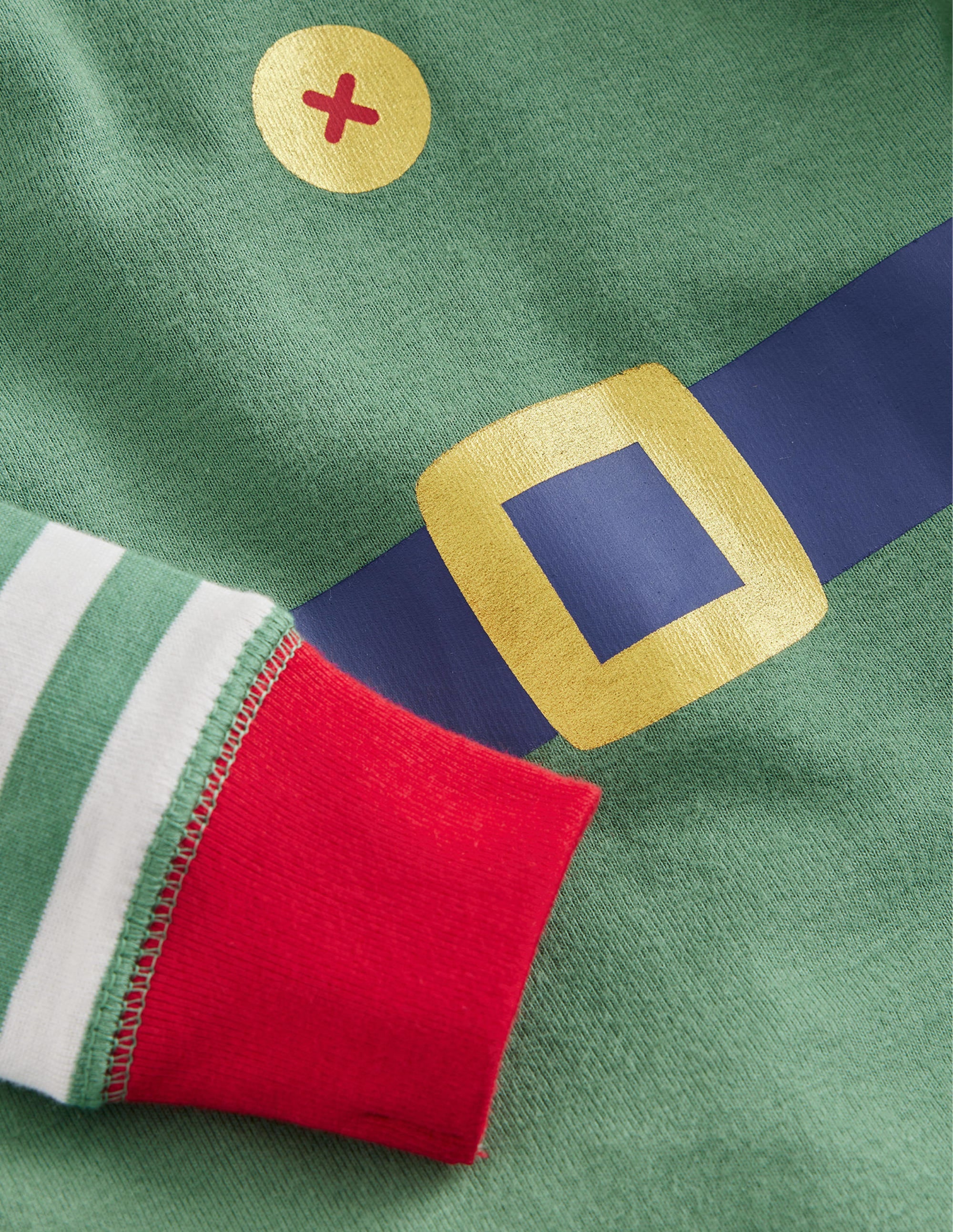 Pyjama long douillet-Lutin vert - Image 3