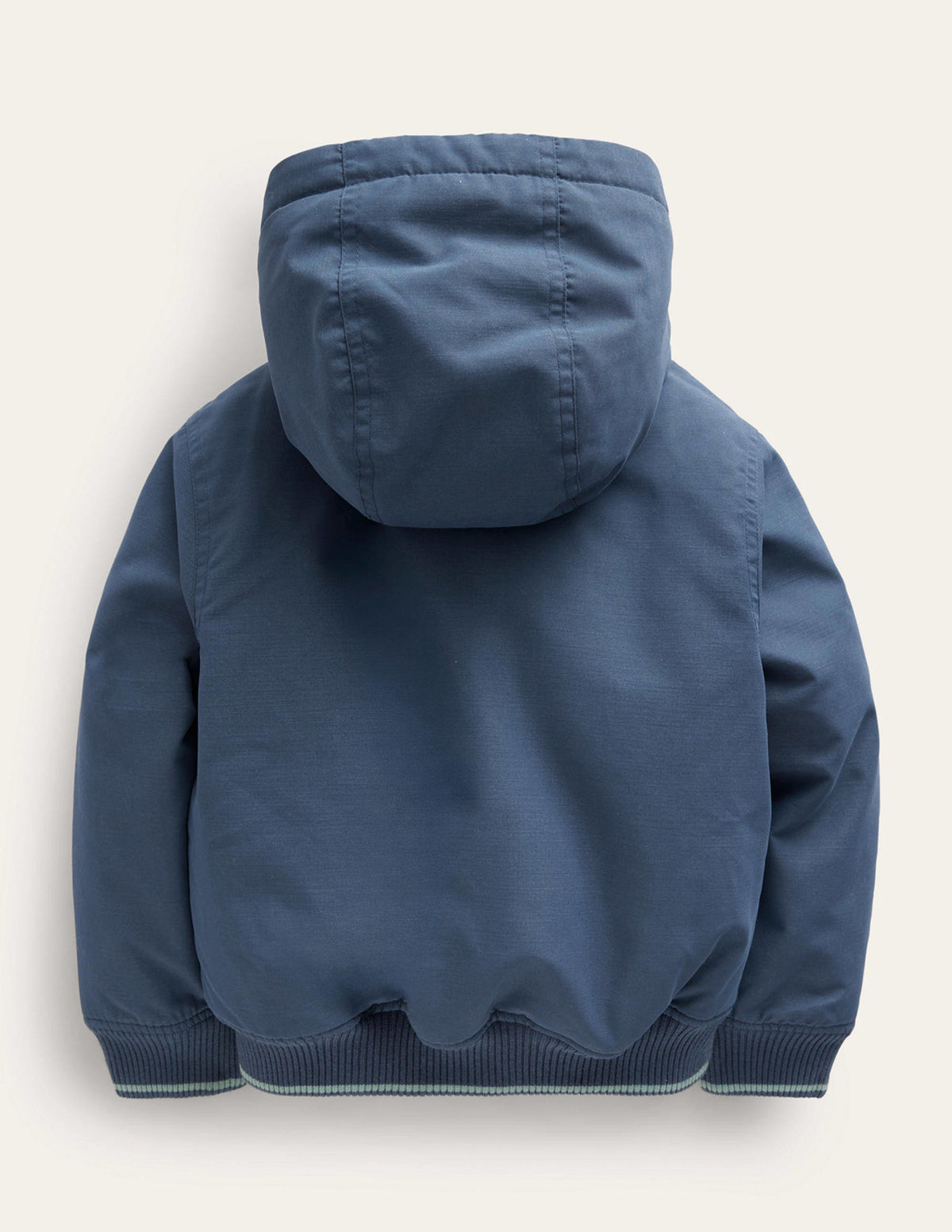 Gefütterte Bomberjacke mit Kapuze-Roboterblau - Image 2