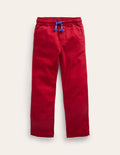 Pantalon slim à enfiler-Rouge royal