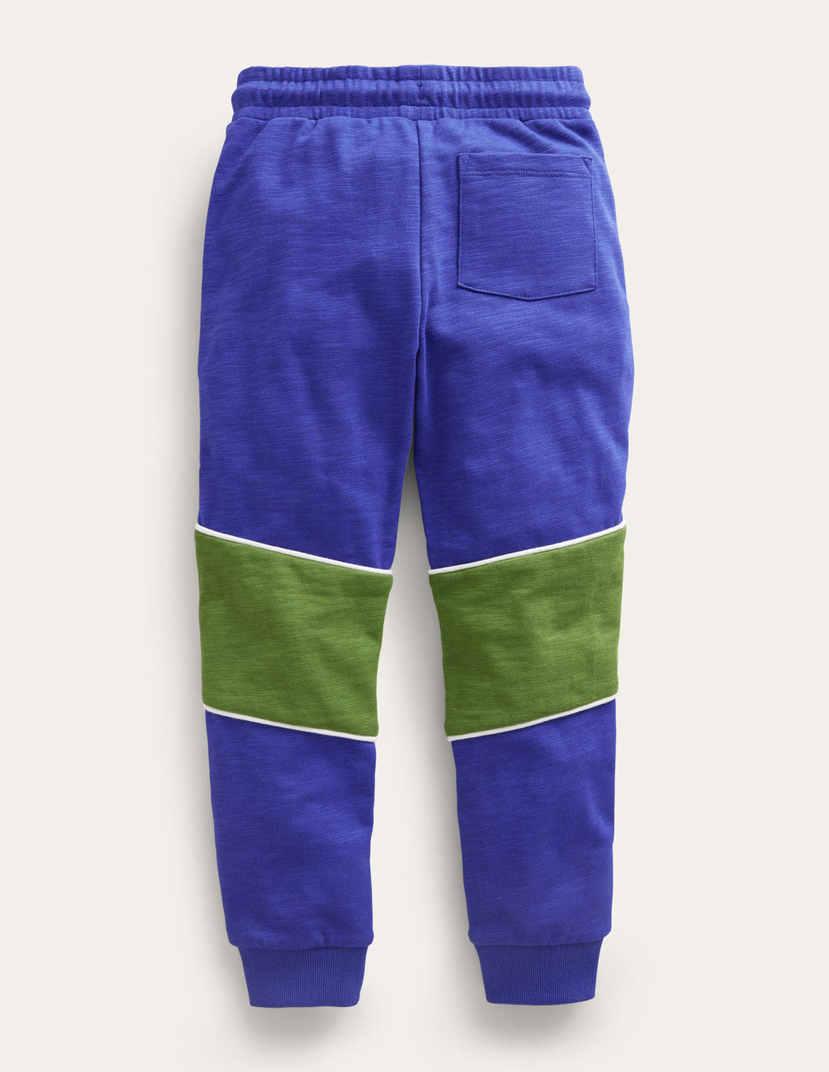 Schmal geschnittene, sportliche Jogginghose-Leuchtendes Blau - Image 2
