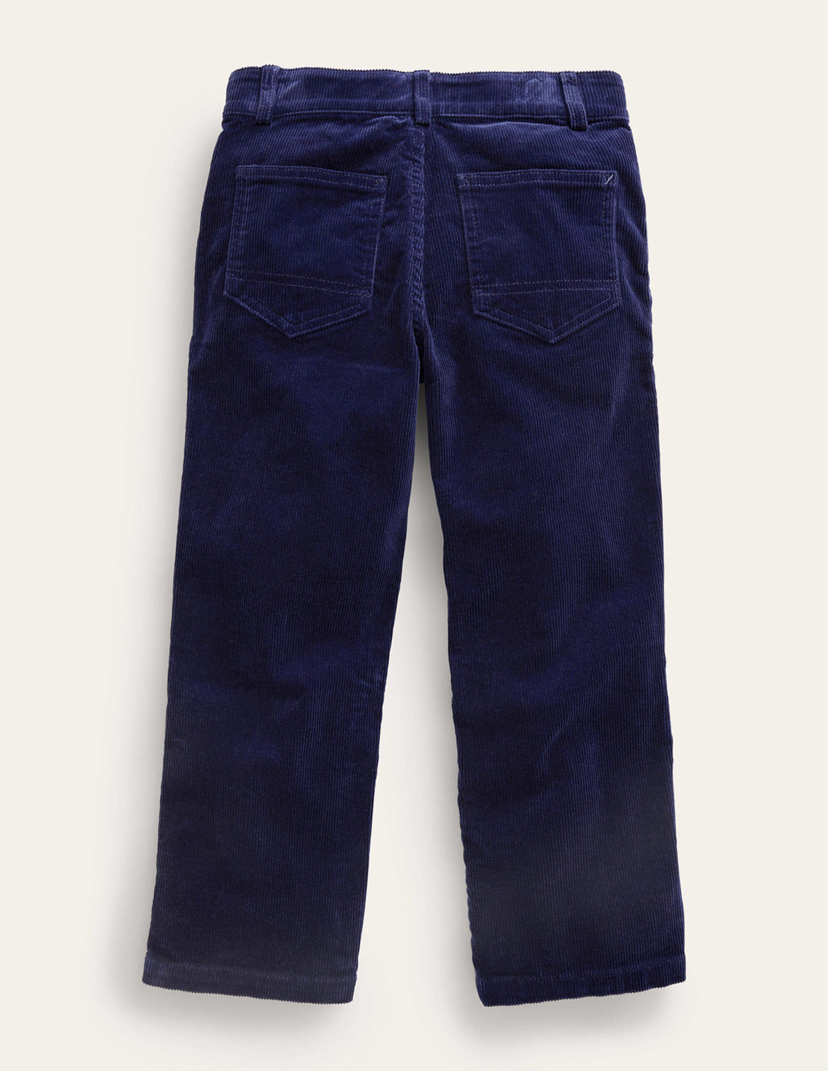 Locker geschnittene Cordhose-Schuluniform-Marineblau-2