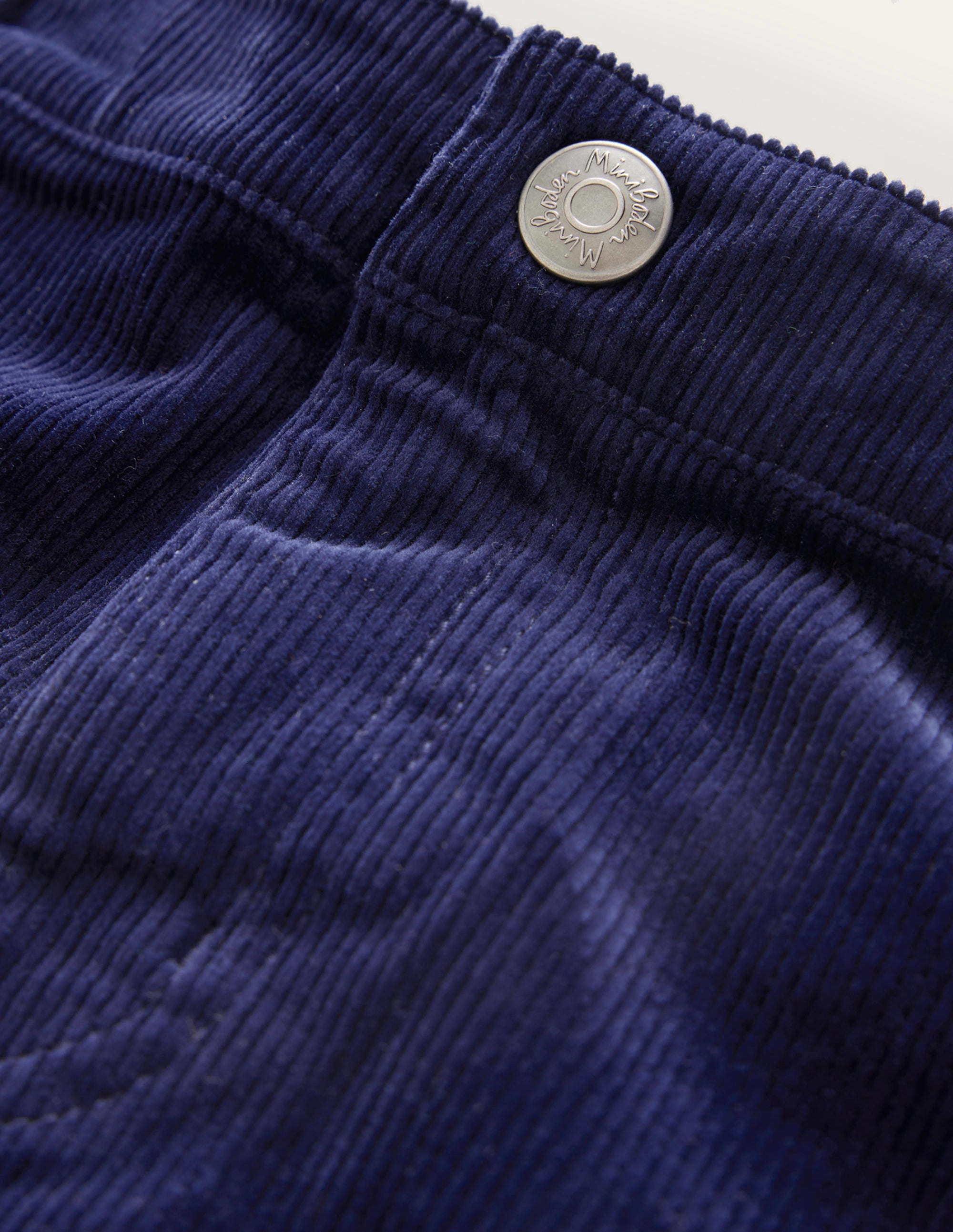 Locker geschnittene Cordhose-Schuluniform-Marineblau - Image 3