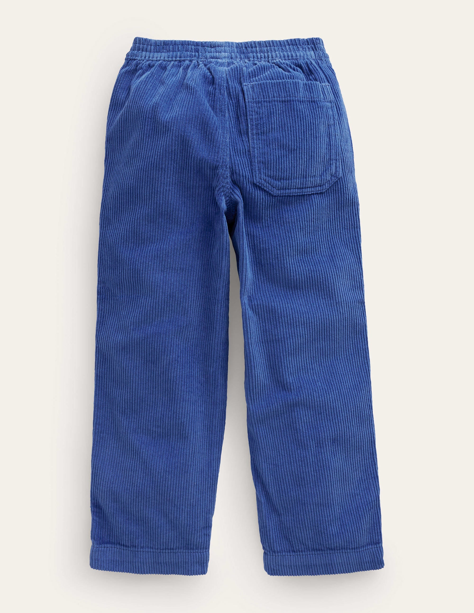Chunky Pull-on Cord Trousers-Delft Blue - Image 2