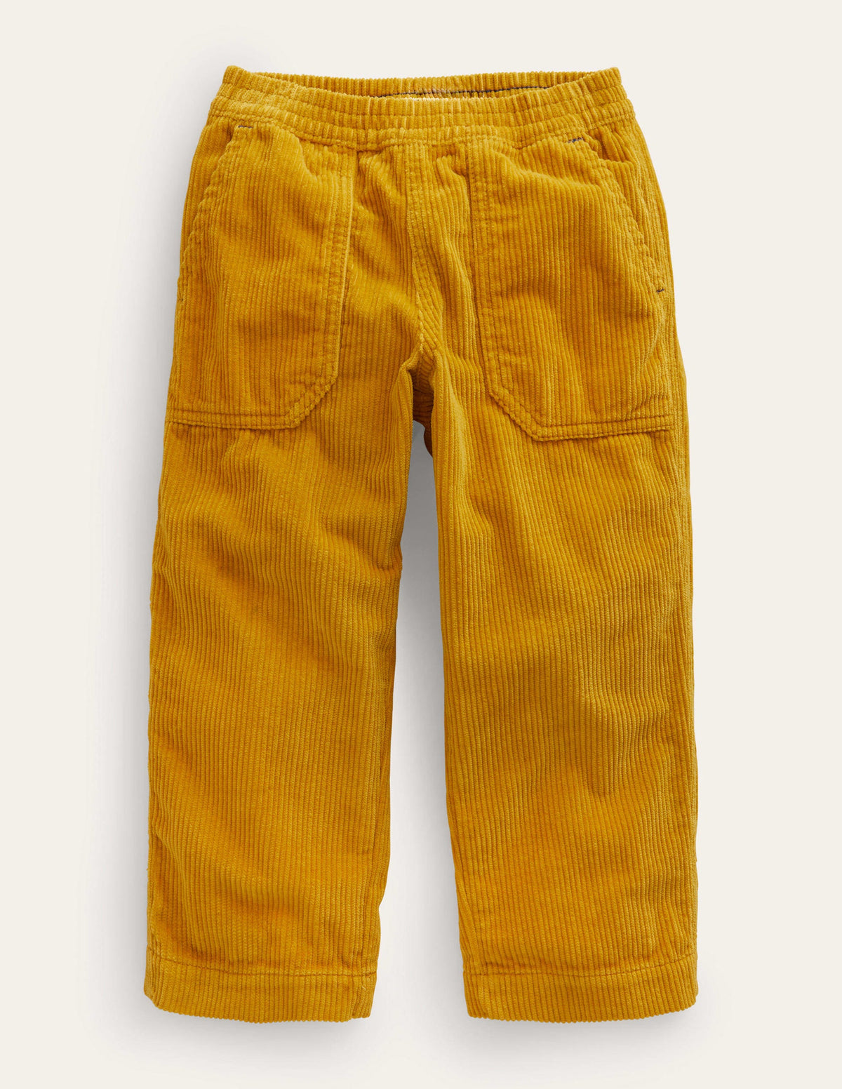 Breite Cordhose zum Hineinschlüpfen-Brioche-1