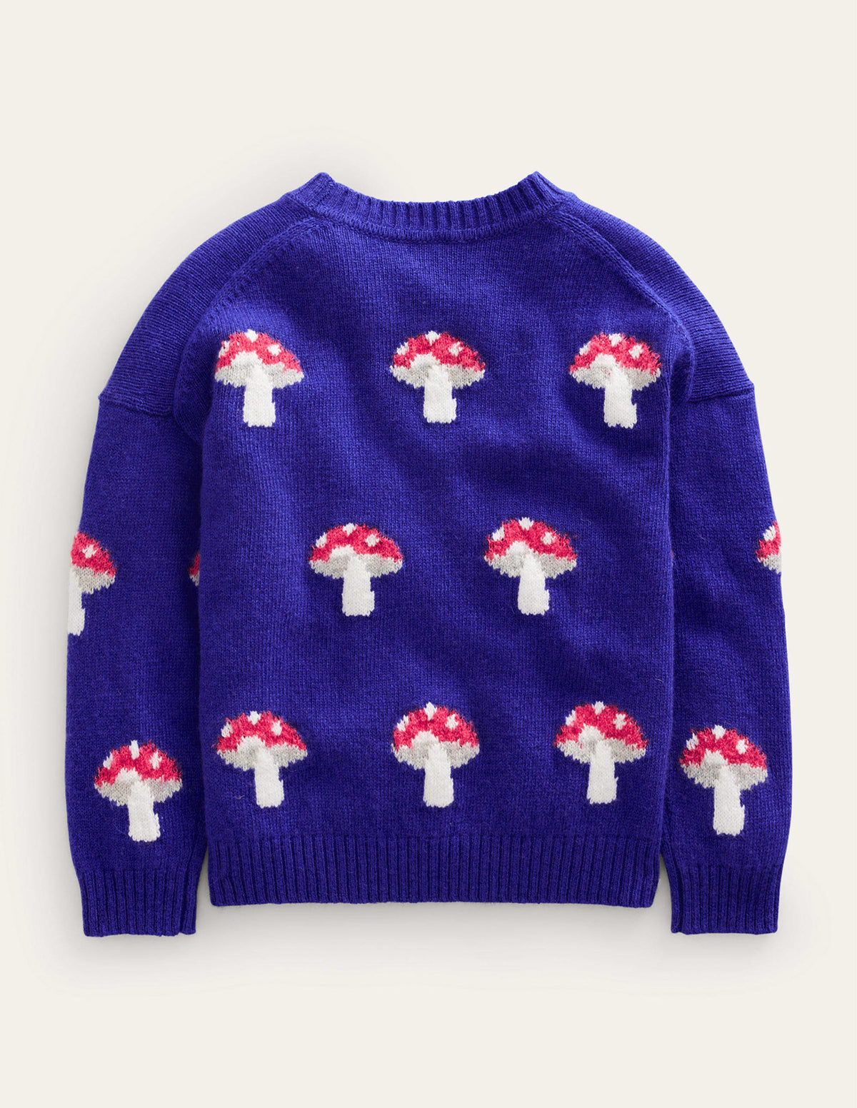 Wow All Over Jacquard Jumper-Bluing - Image 2