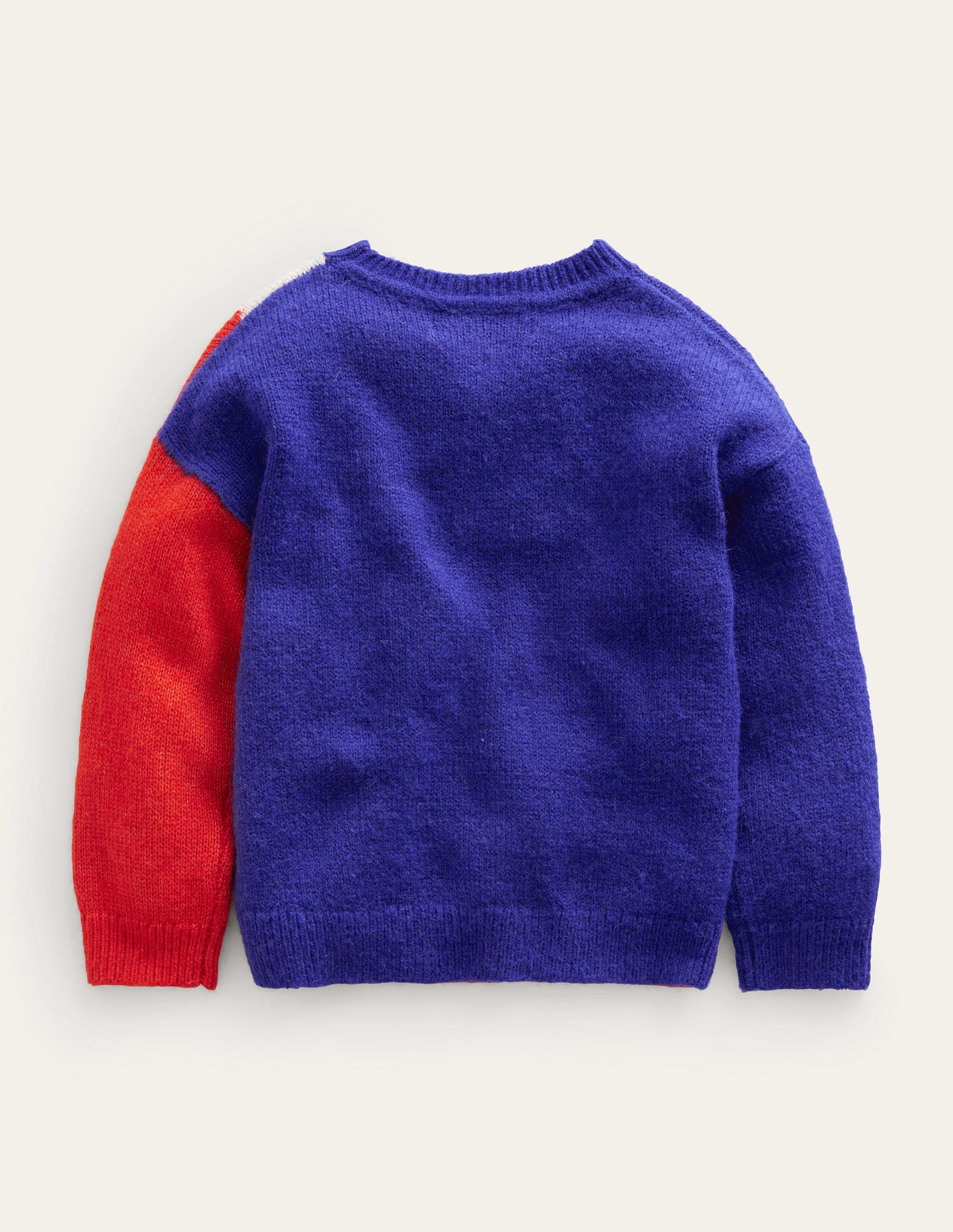 Pullover mit leuchtendem Blitz-Blaugrün/Dahlienrot - Image 2