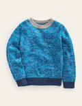 Twist-Pullover-Türkis Twist