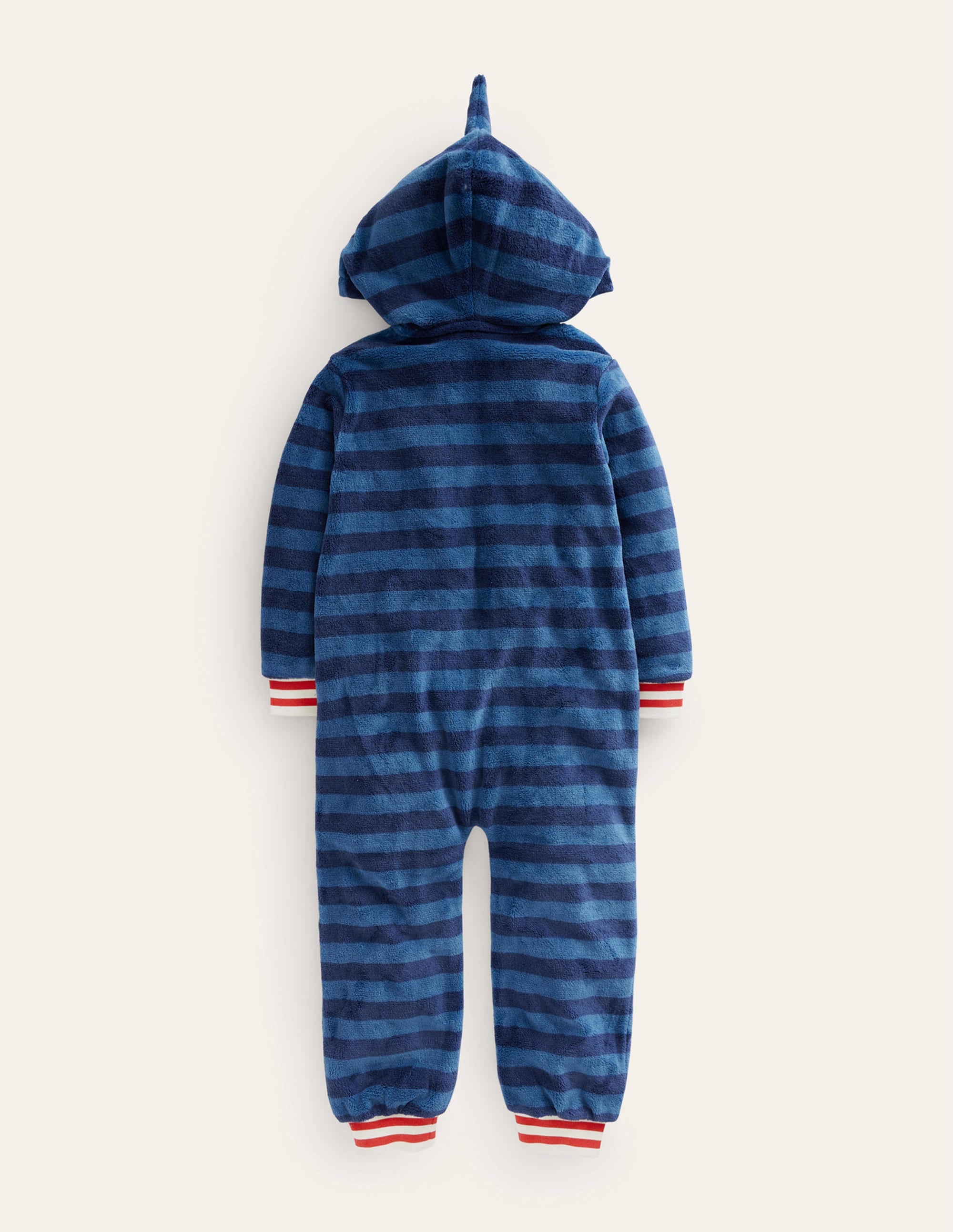 Gemütlicher Einteiler aus Fleece-Blauer Hai - Image 2