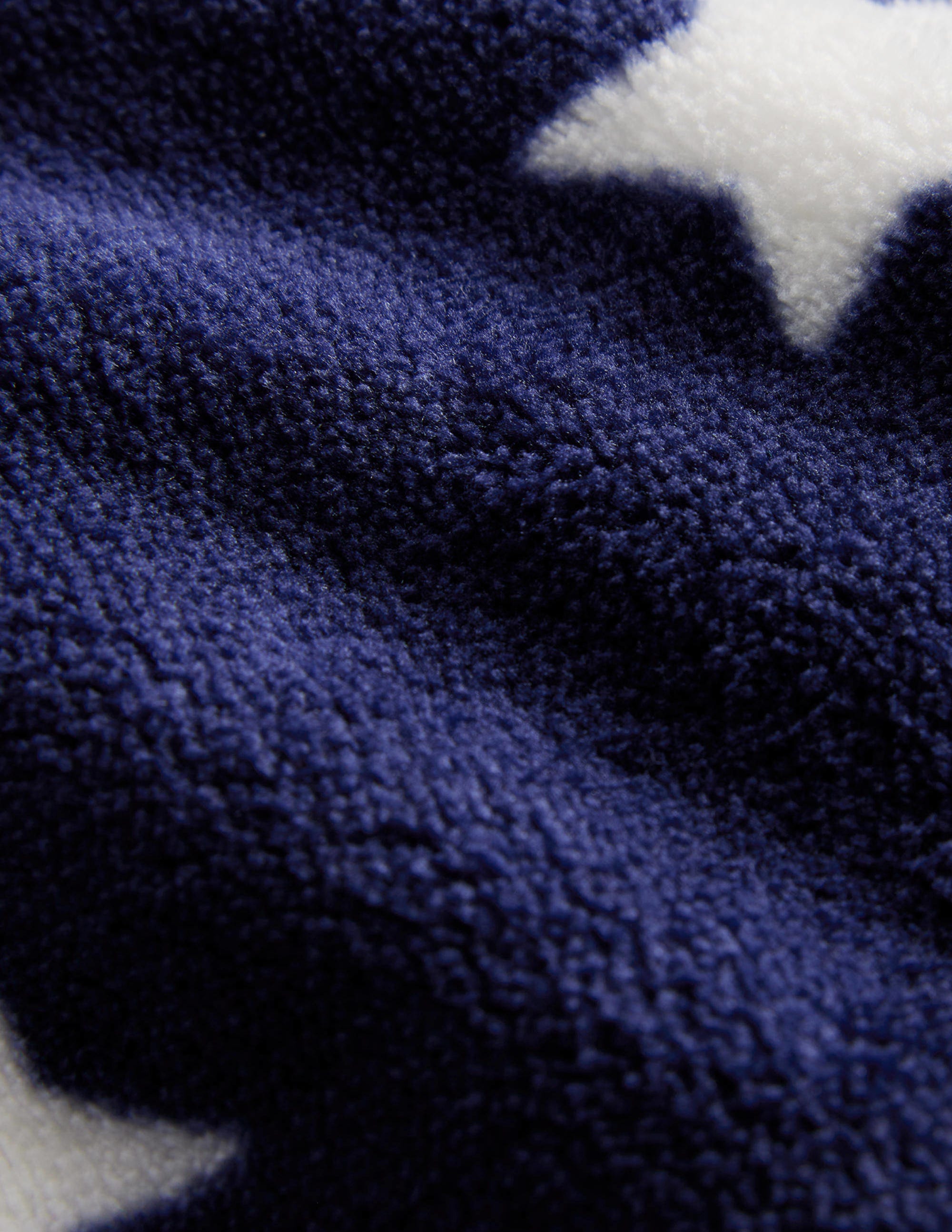 Gemütlicher Einteiler aus Fleece-Schuluniform-Marineblau Sterne - Image 3