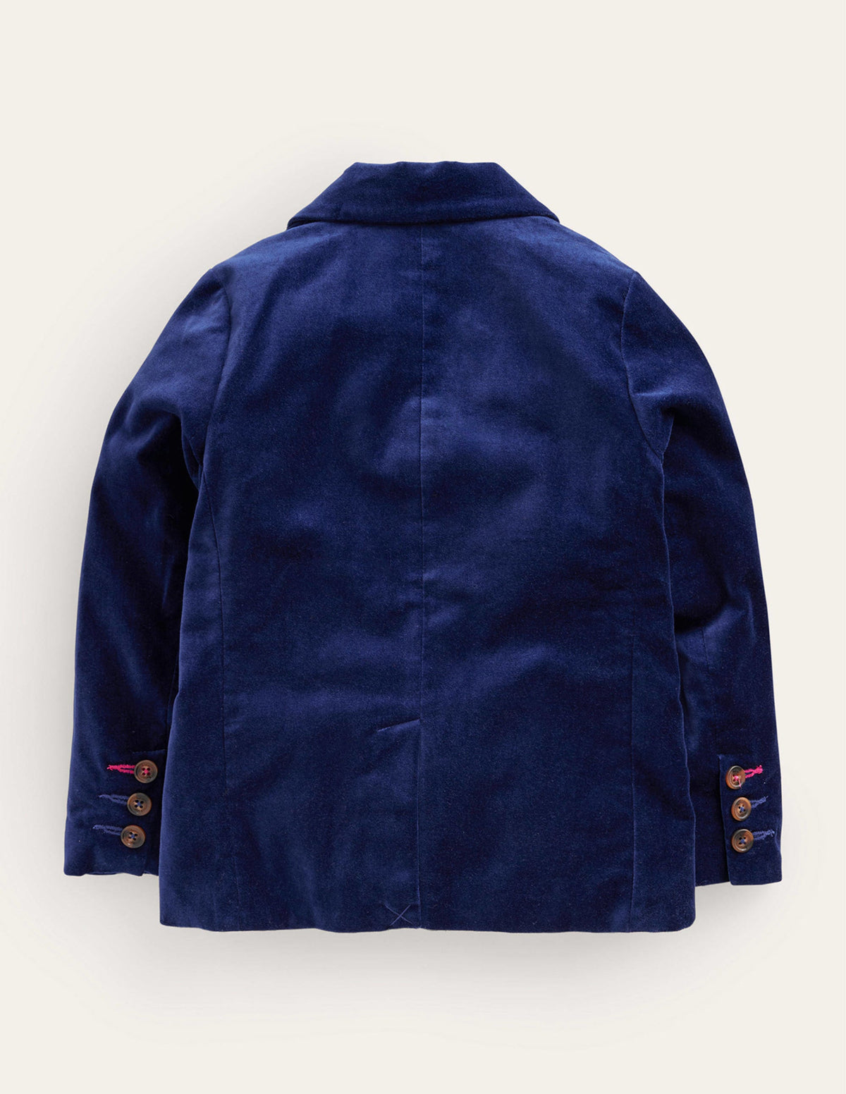 Party-Blazer aus Samt-Blau - Image 2