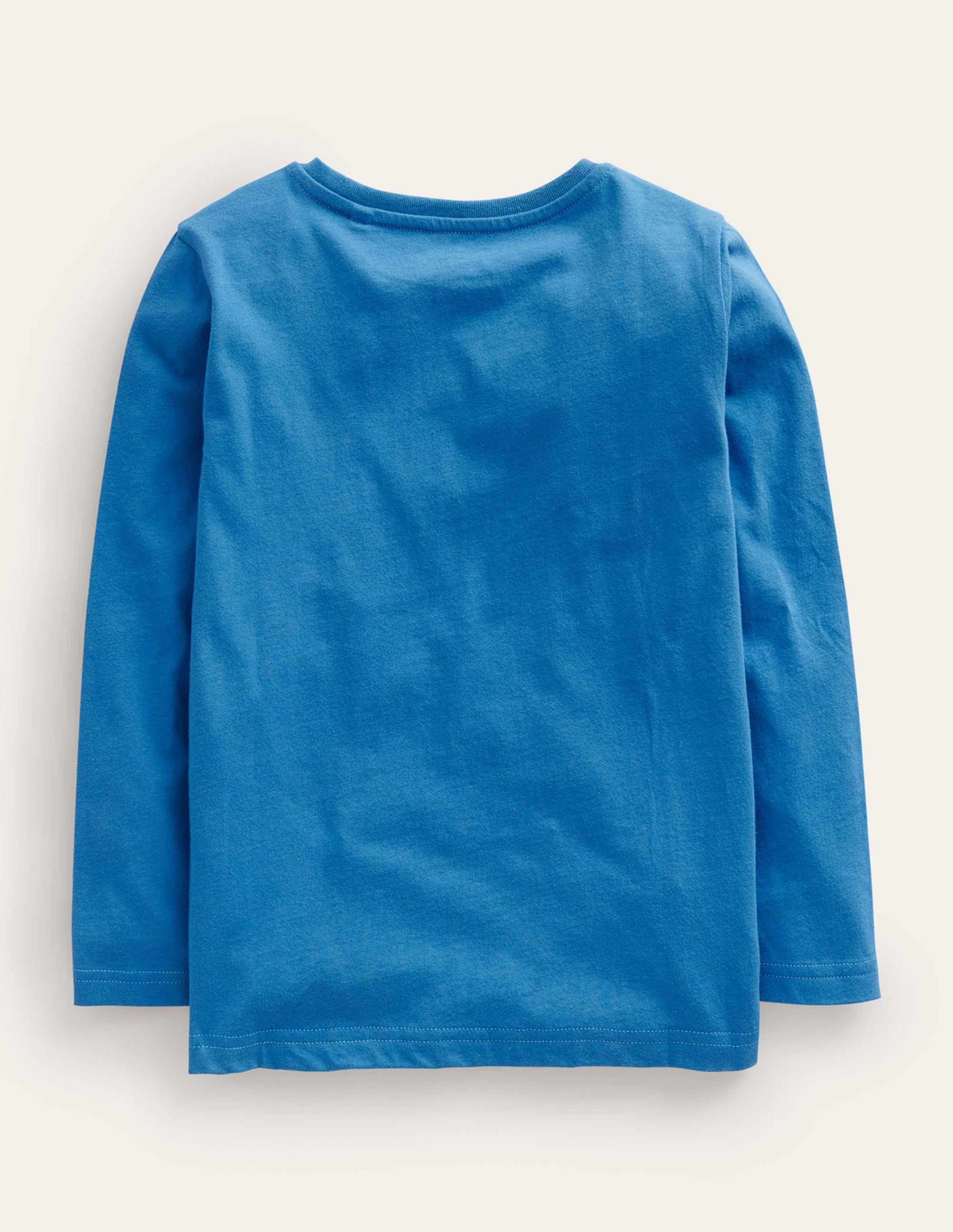 T-shirt à imprimé train-Trains bleu égyptien - Image 2
