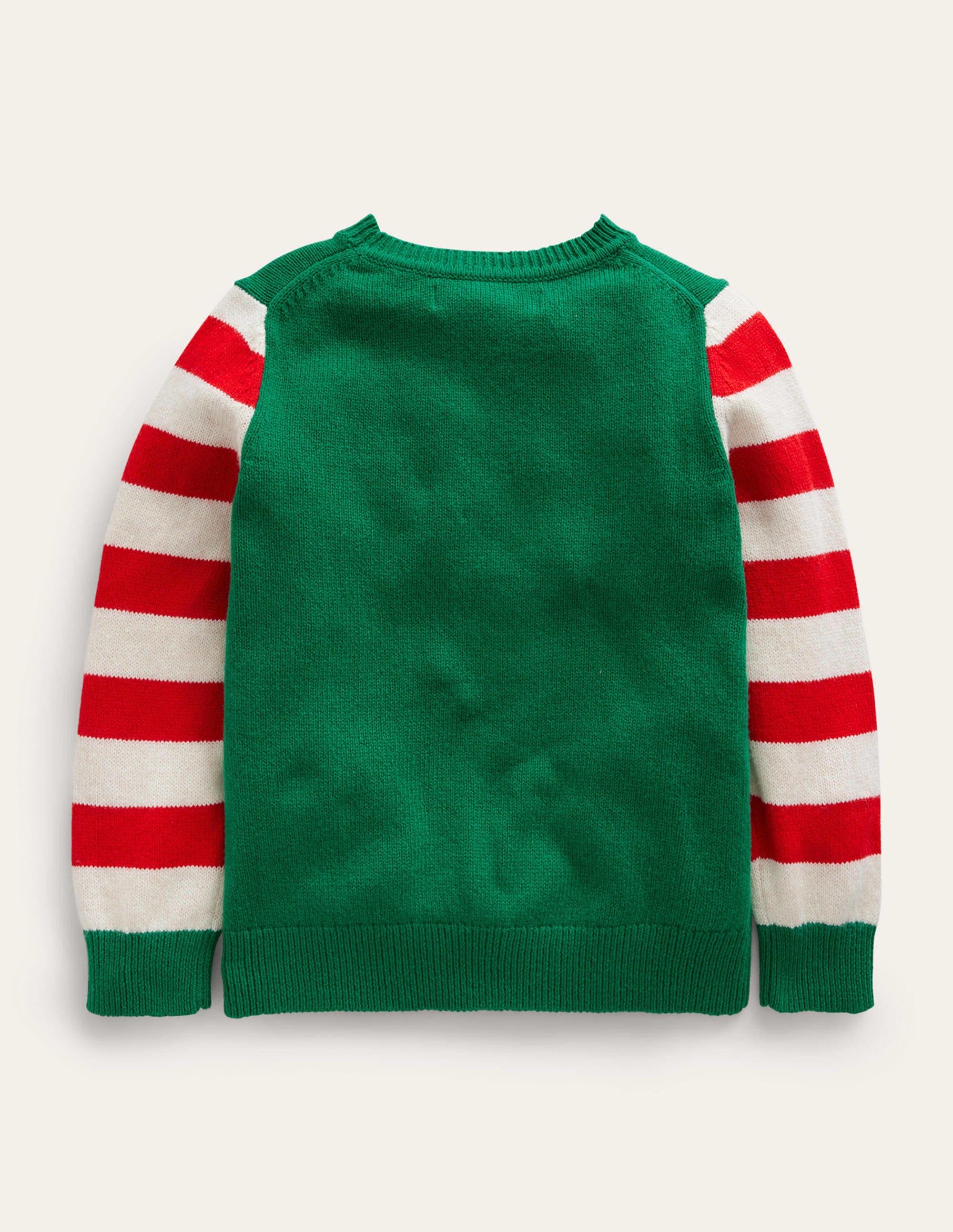Elf Fair Isle Jumper-Veridian Green Elf - Image 2