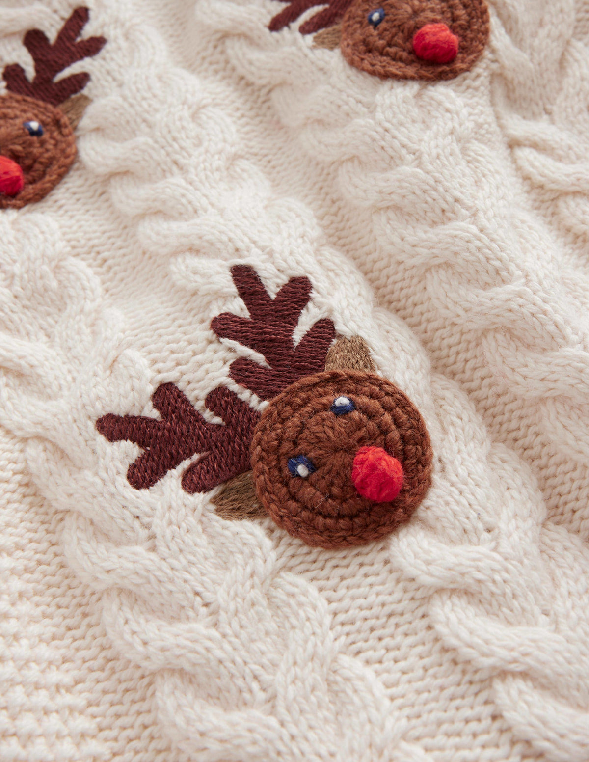Rudolf Bommel-Pullover-Beige Meliert-3