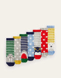 Socks 7 Pack-Arctic Animals