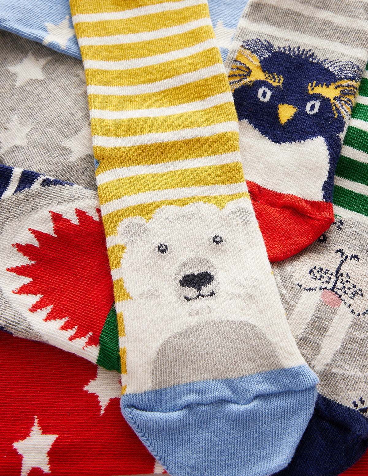 Socks 7 Pack-Arctic Animals - Image 2