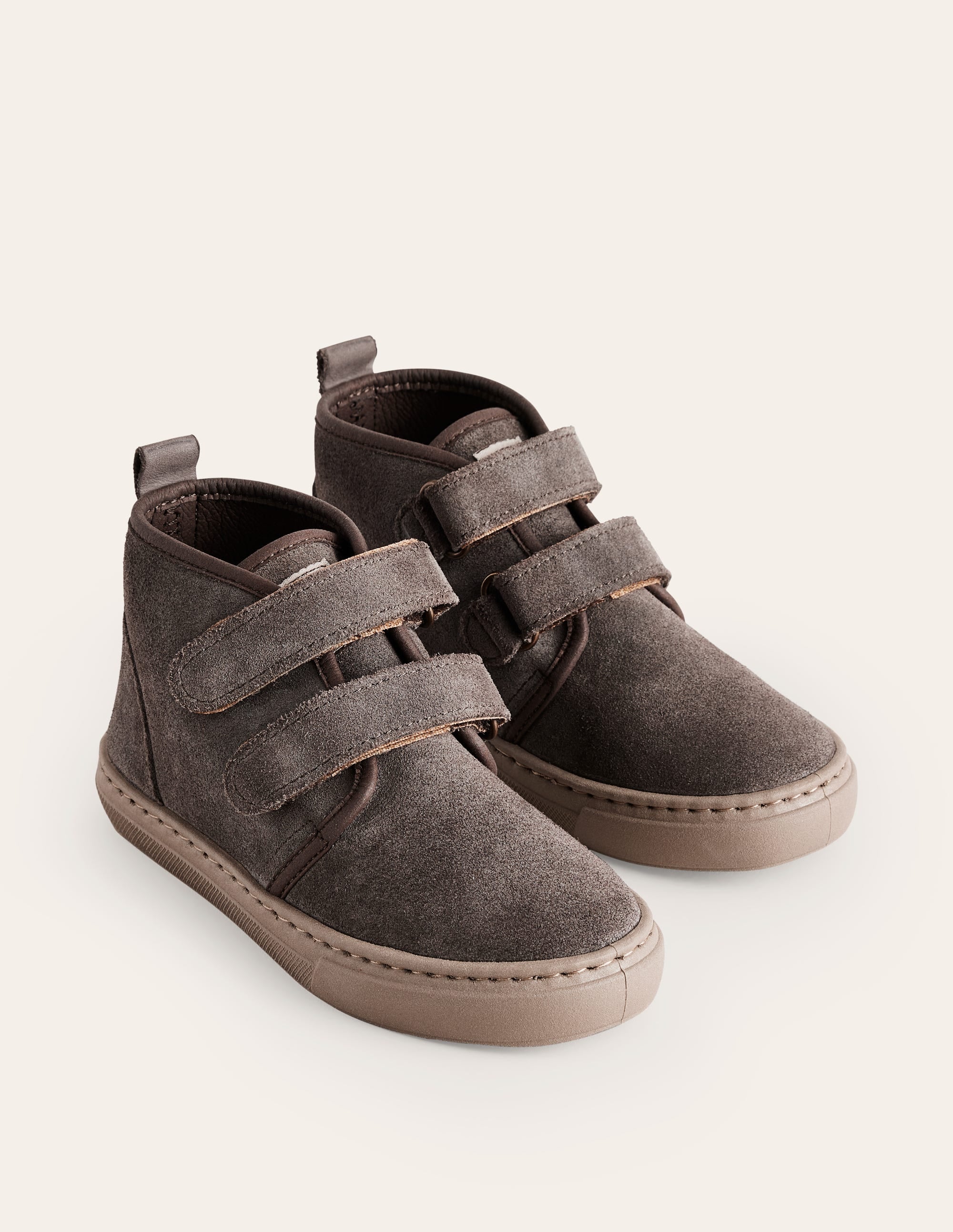 Wildleder-Riemenstiefel-Grau - Image 2