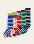 Ski-Socken im 5er-Pack-Streifen